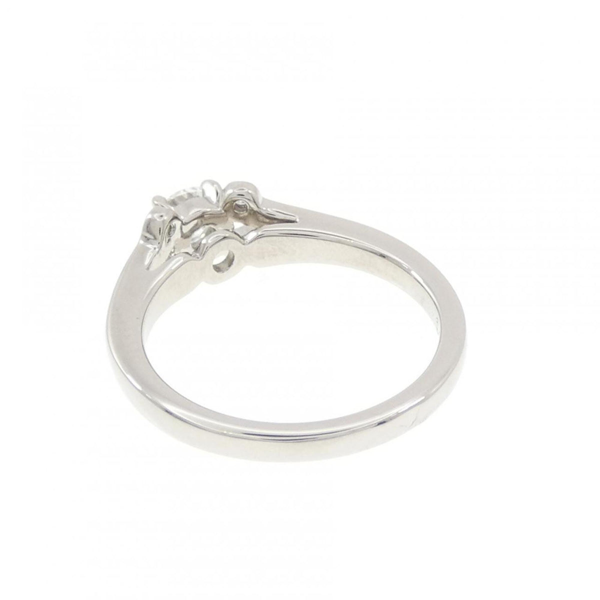 Cartier Platinum Platinum 950 Band Ring (Pre-Owned)