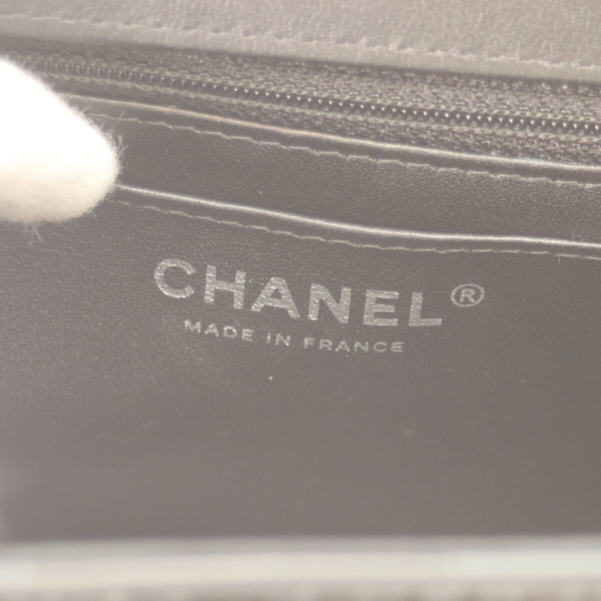 Chanel Black Patent Leather Shoulder Bag (Pre-Owned)