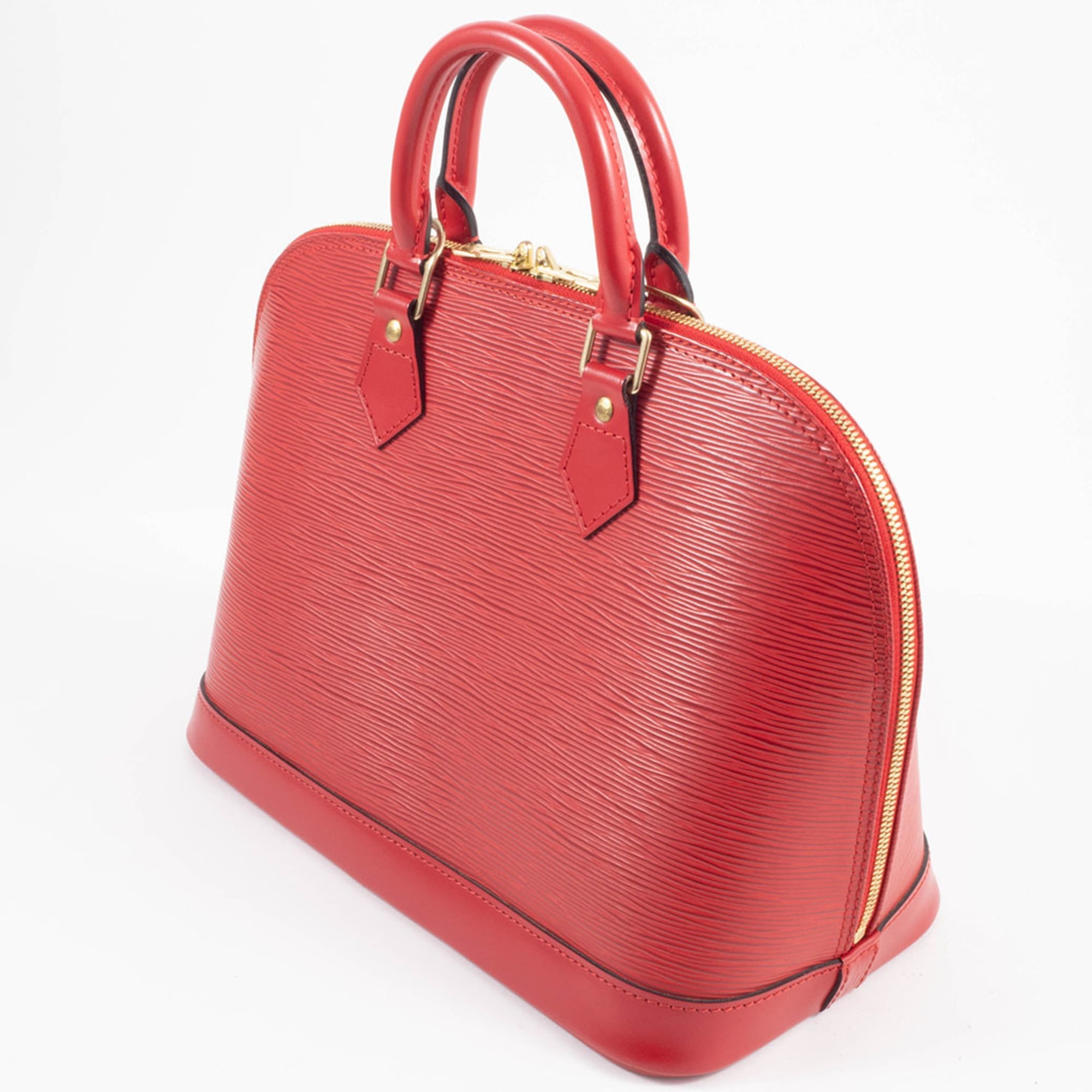 Louis Vuitton Castilian Red Epi Leather Handbag (Pre-Owned)