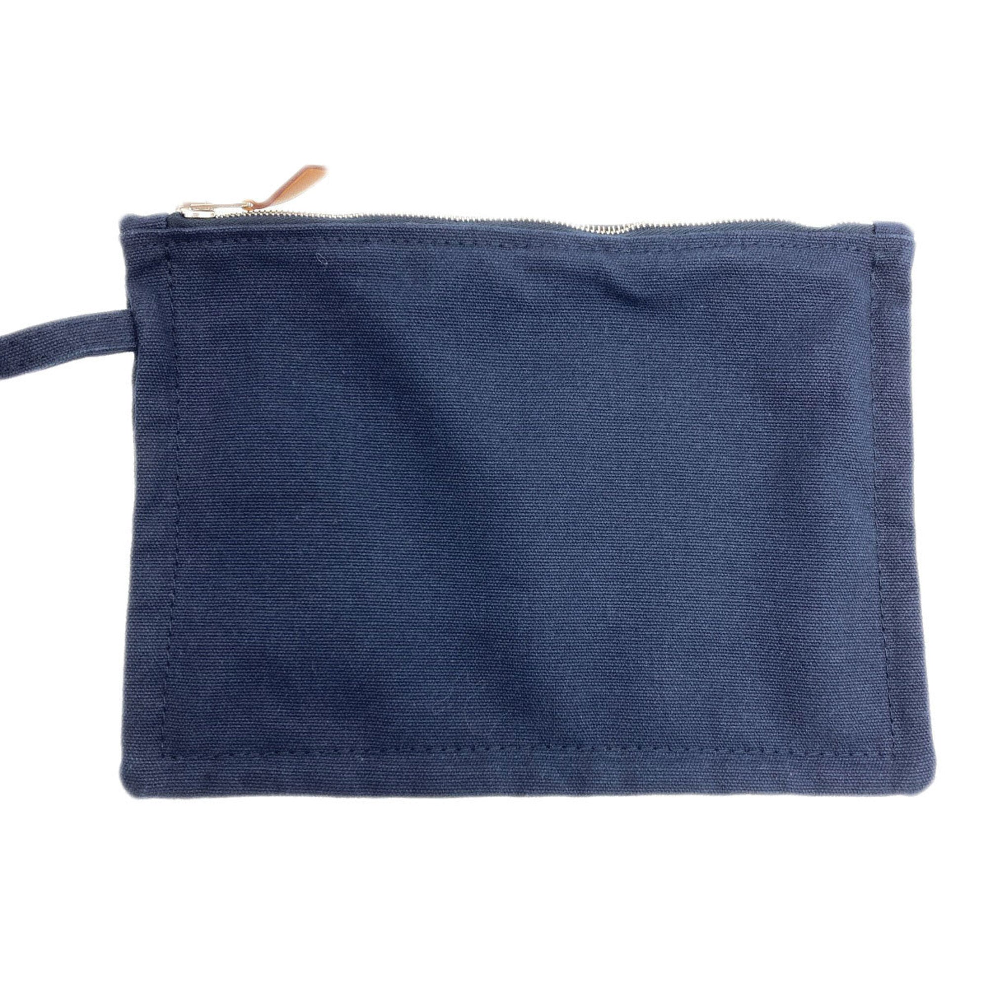 Hermes Bora Bora Navy Canvas Tote Bag (Pre-Owned)