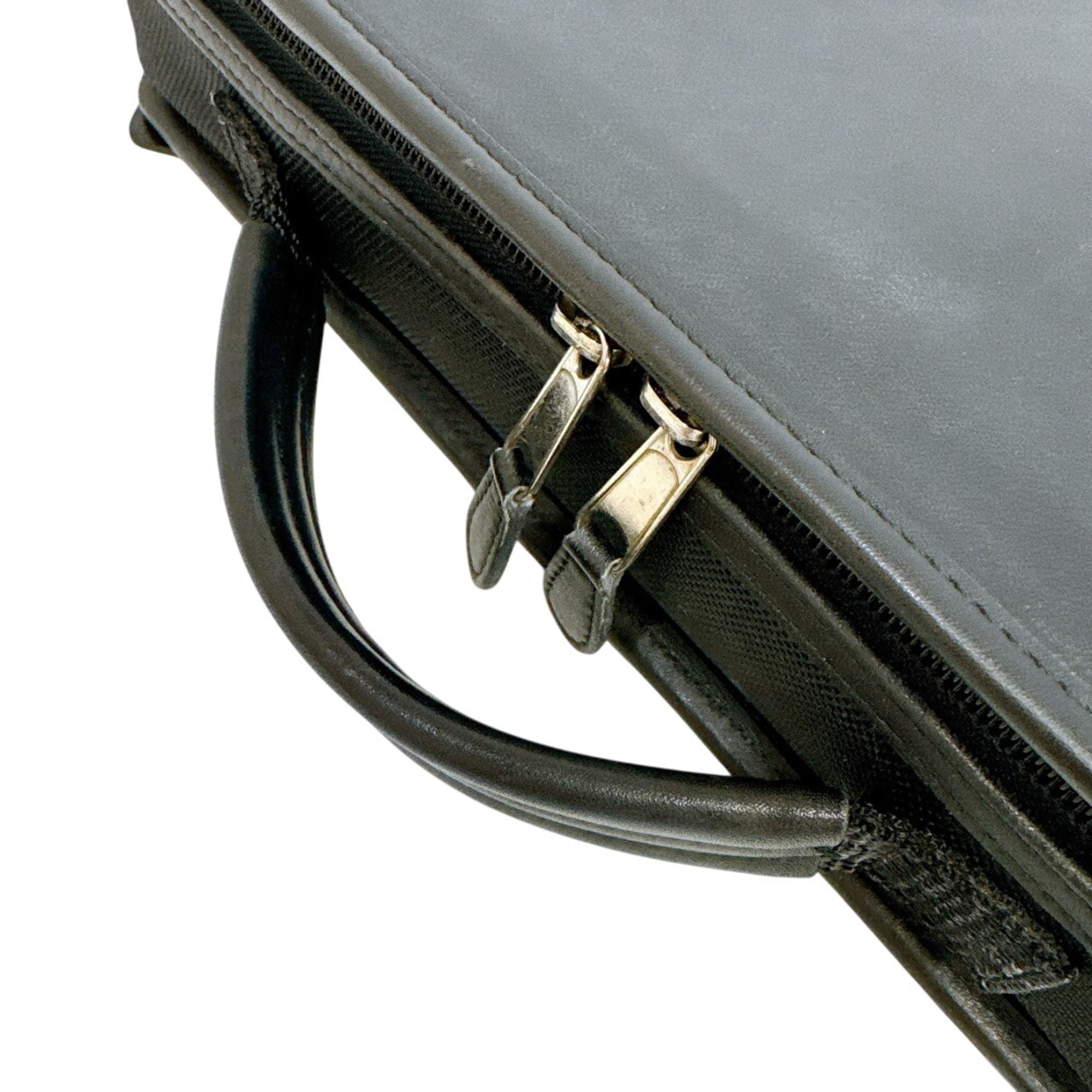 Coach Black Leather Briefcase (Pre-Owned)