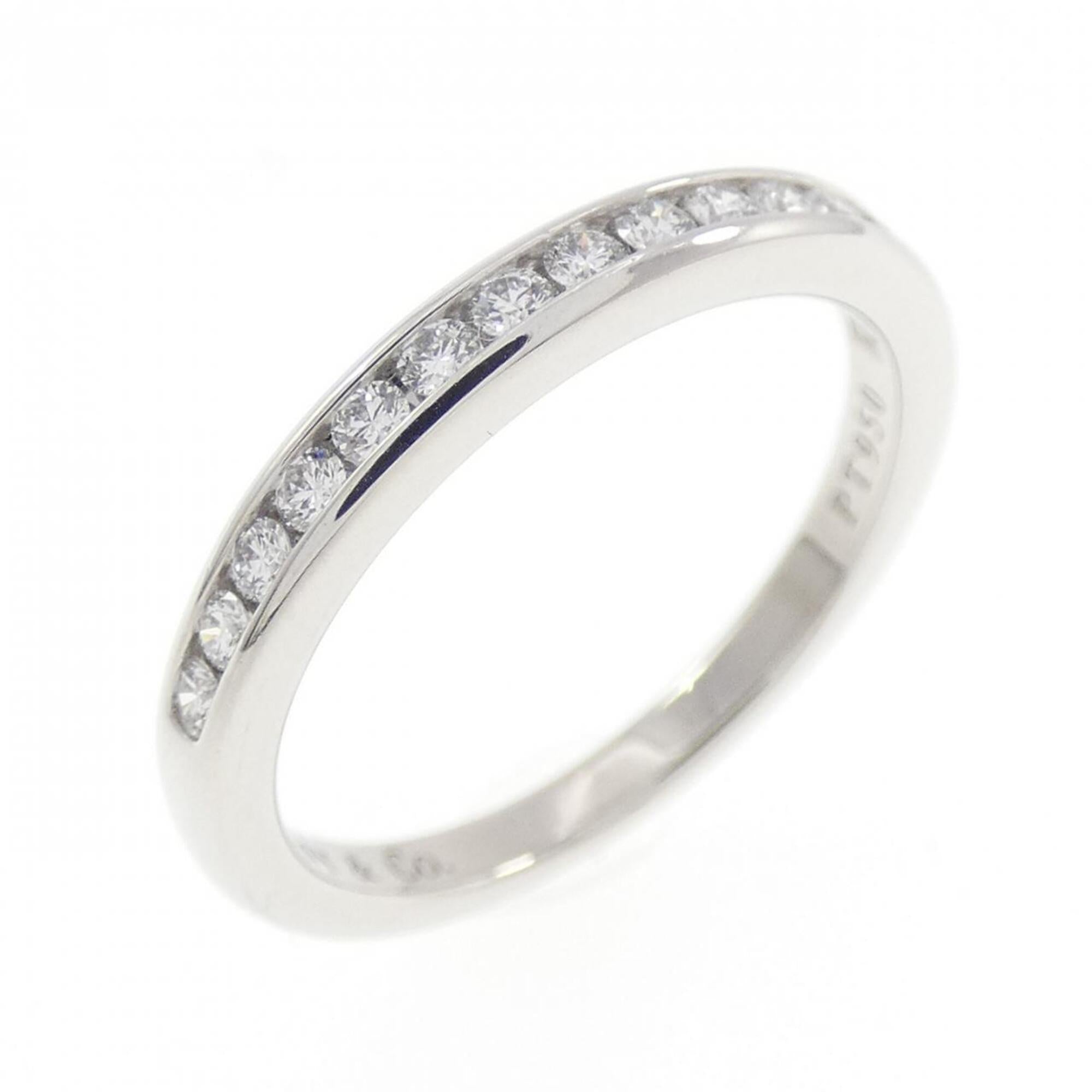 Tiffany Platinum Platinum 950 Band Ring (Pre-Owned)