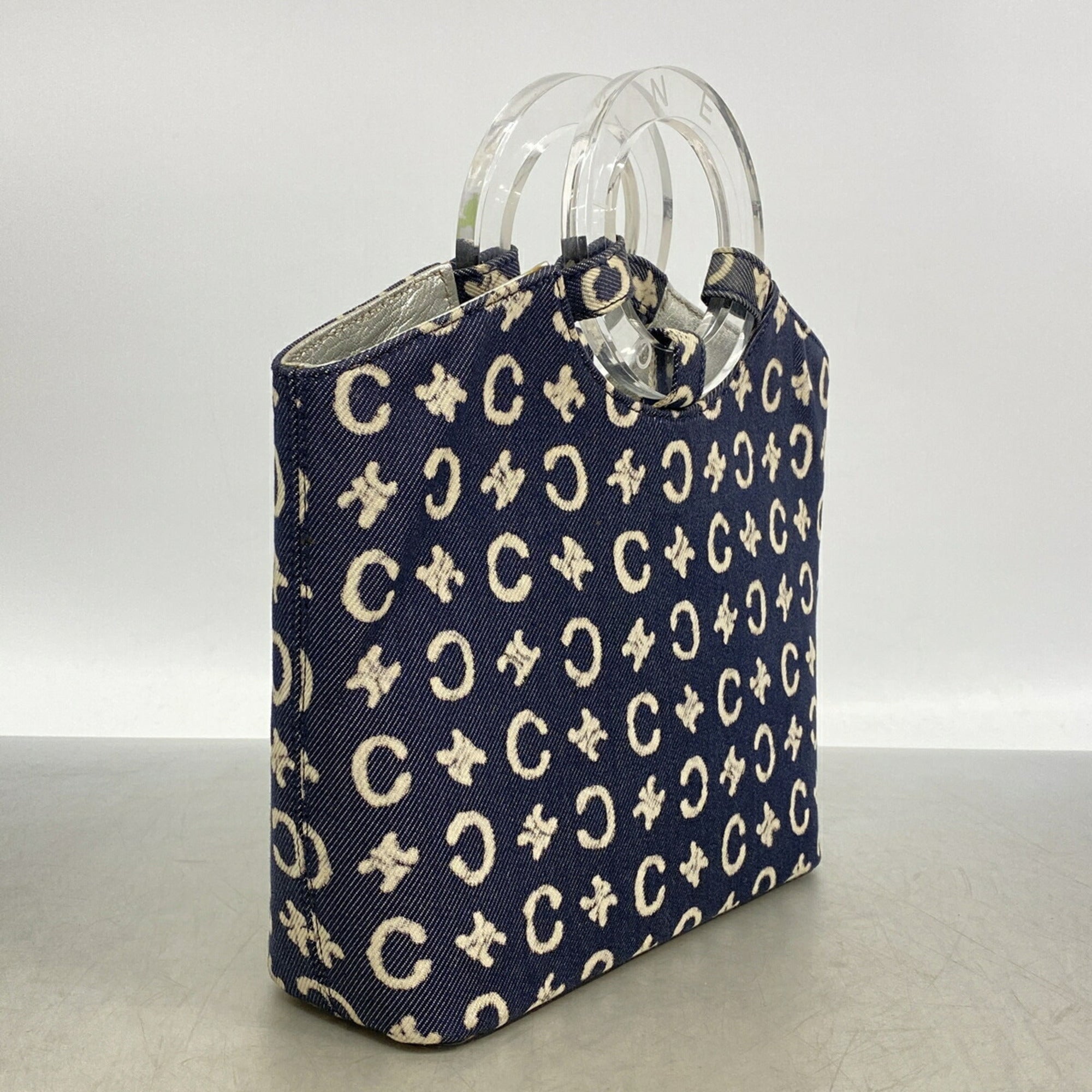 Celine Navy Denim Handbag (Pre-Owned)