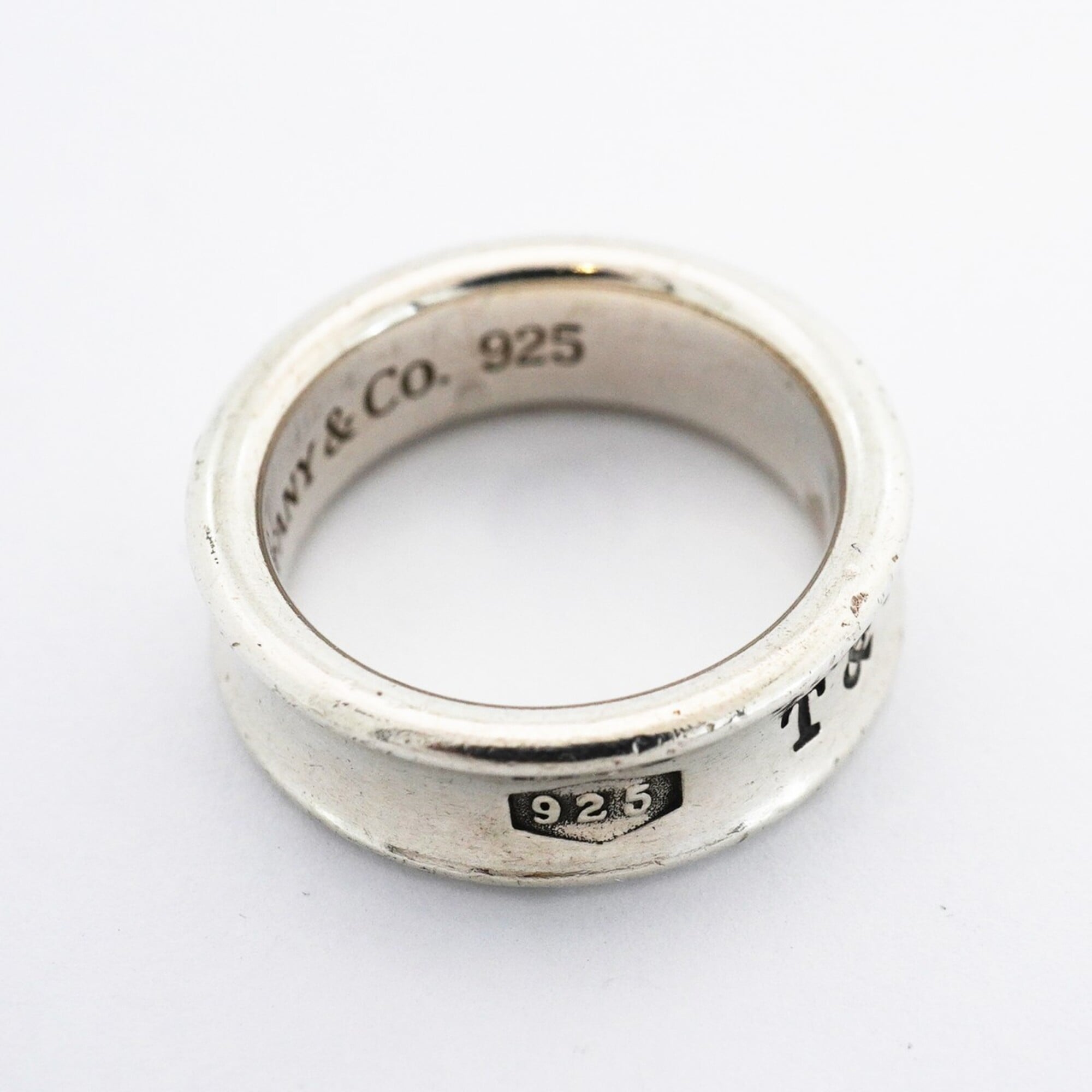 Tiffany Silver 925 Band Ring (Pre-Owned)