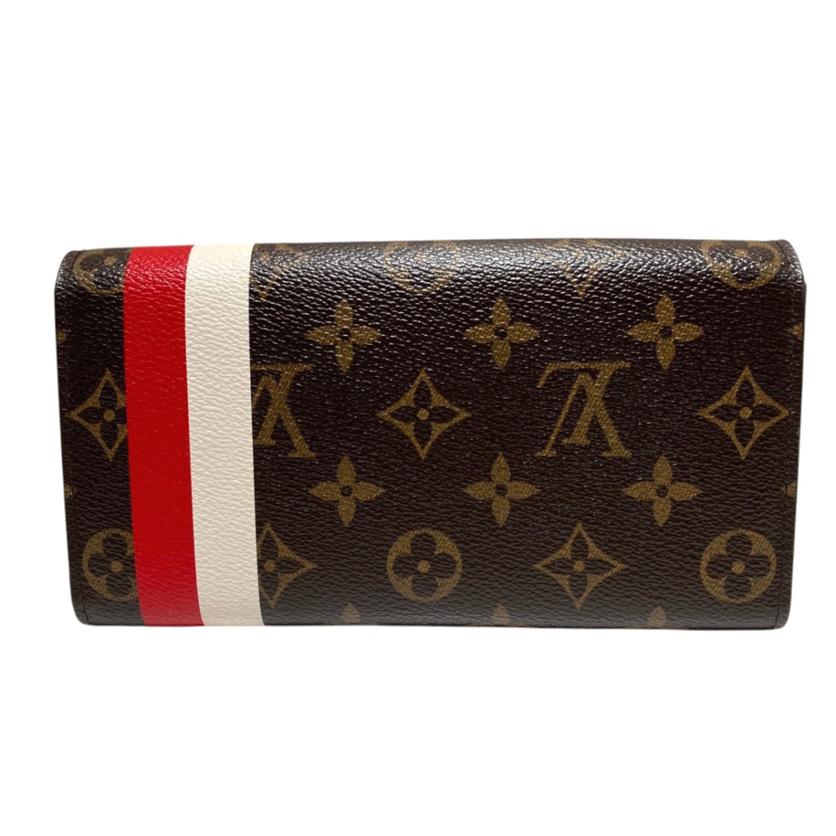 Louis Vuitton Monogram Brown Monogram Long Wallet (Bi-Fold) (Pre-Owned)