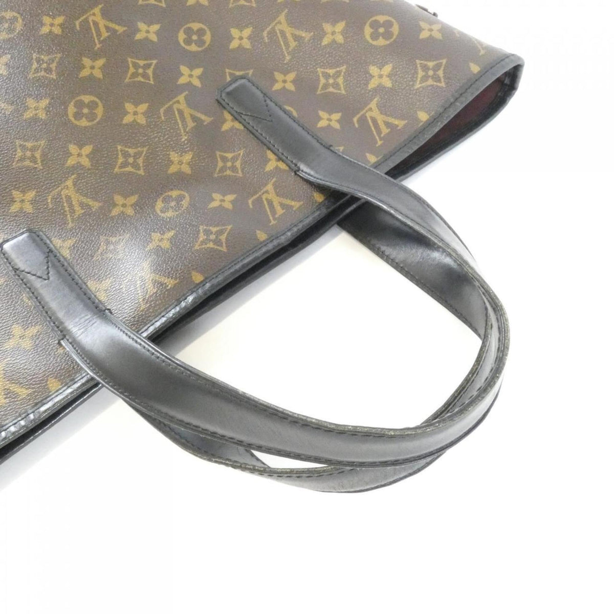 Louis Vuitton Marron Coated Canvas Handbag (Pre-Owned)