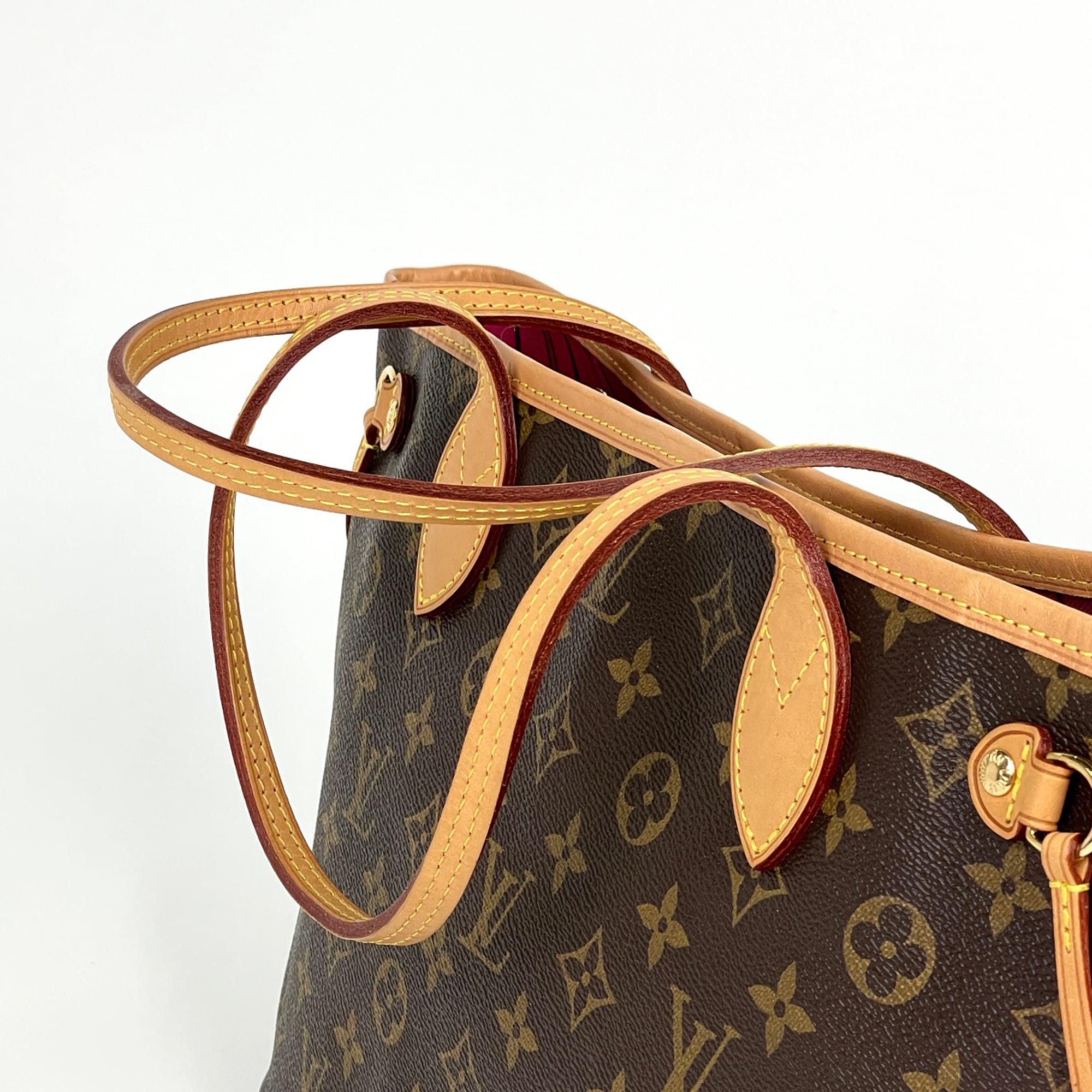 Louis Vuitton Brown Pivoine Monogram Handbag Tote Bag (Pre-Owned)
