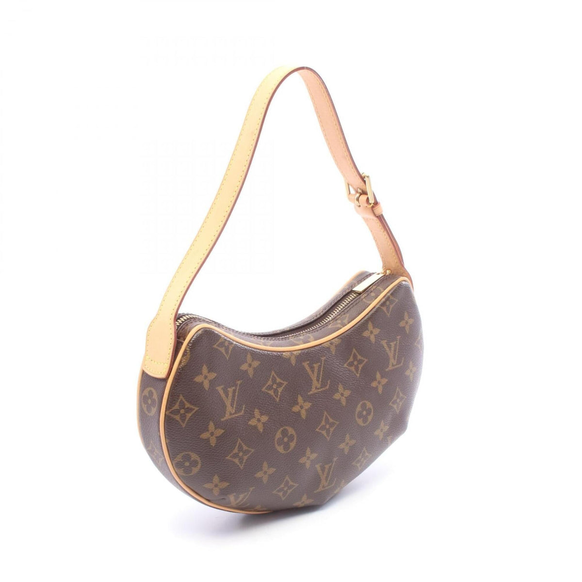 Louis Vuitton Brown Monogram Monogram Leather Handbag Pochette Shoulder Bag (Pre-Owned)