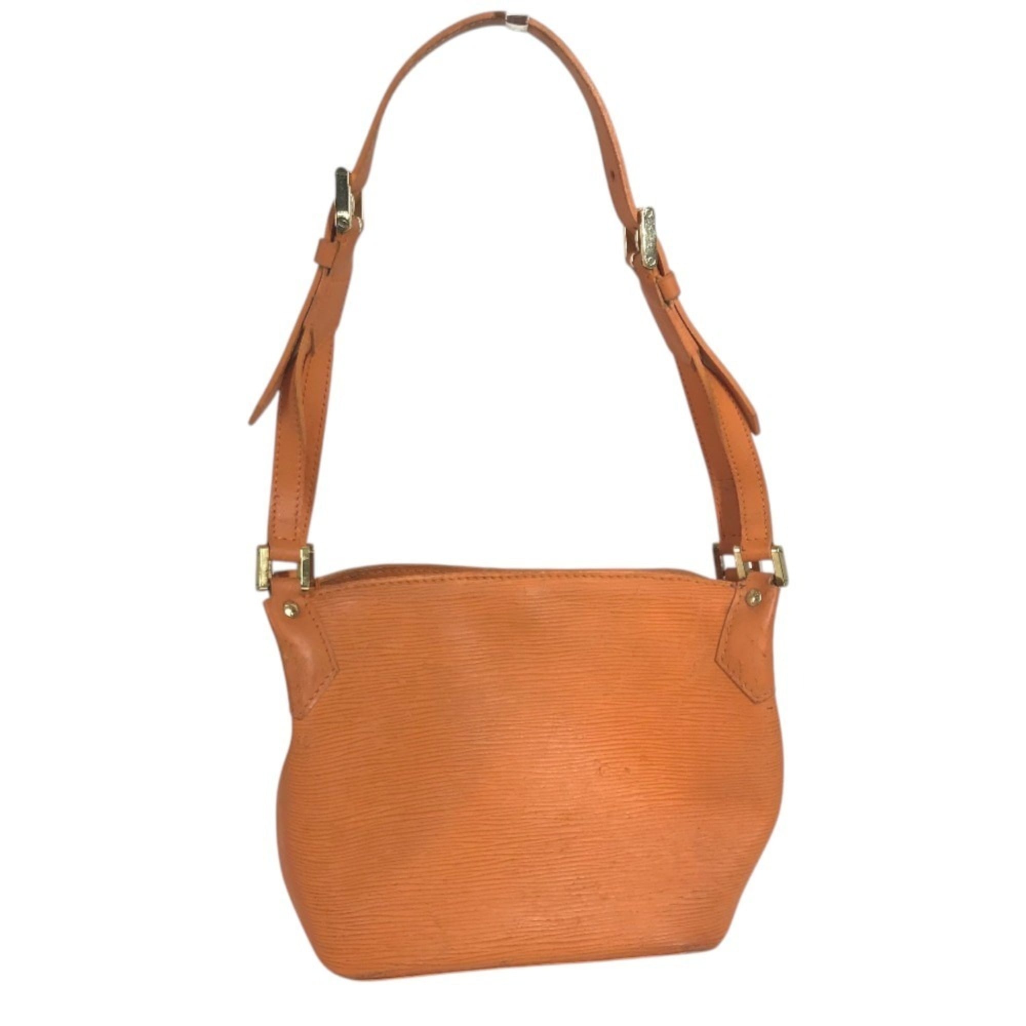 Louis Vuitton Galle Orange Epi Leather Handbag Shoulder Bag (Pre-Owned)
