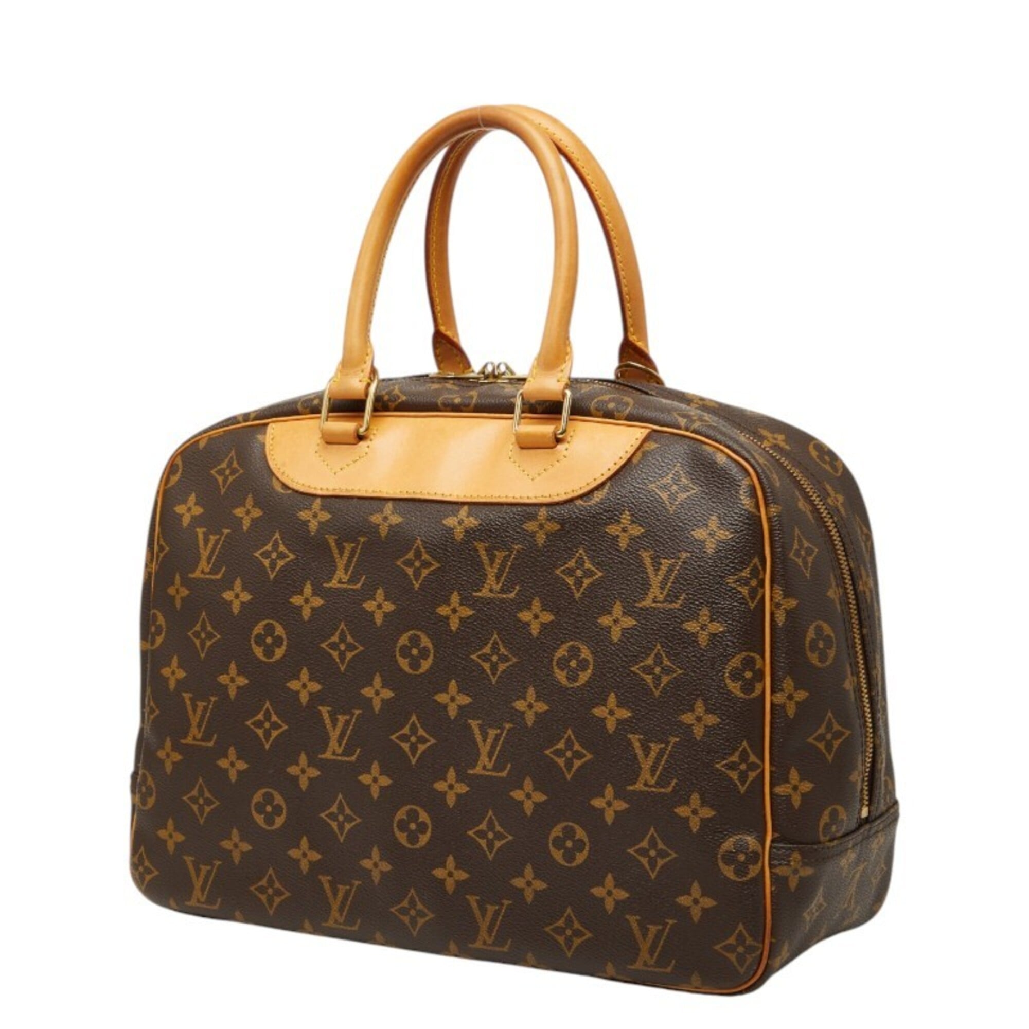 Louis Vuitton Brown Monogram Pvc Leather Handbag (Pre-Owned)