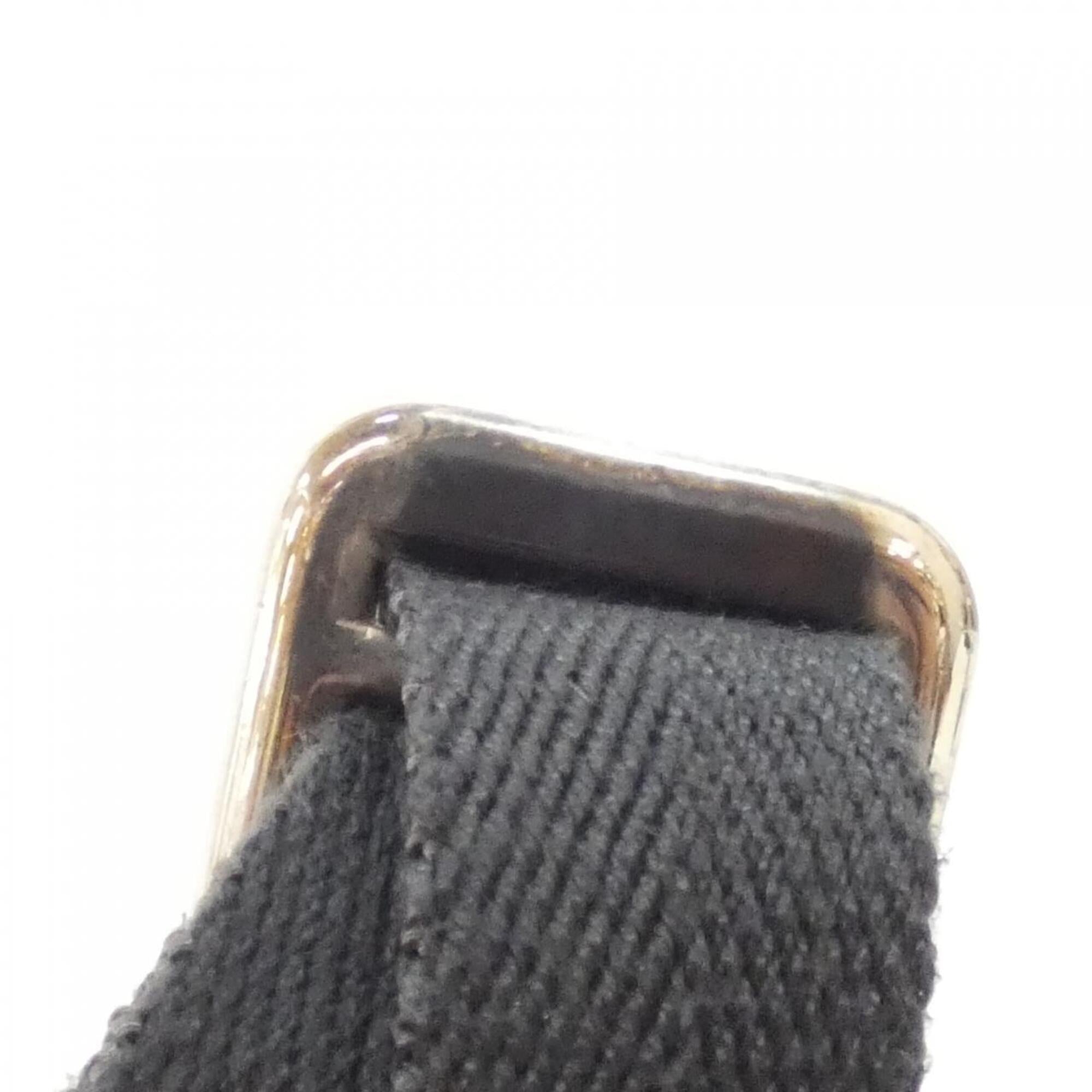 Louis Vuitton Black Cobalt Coated Canvas Backpack (Pre-Owned)