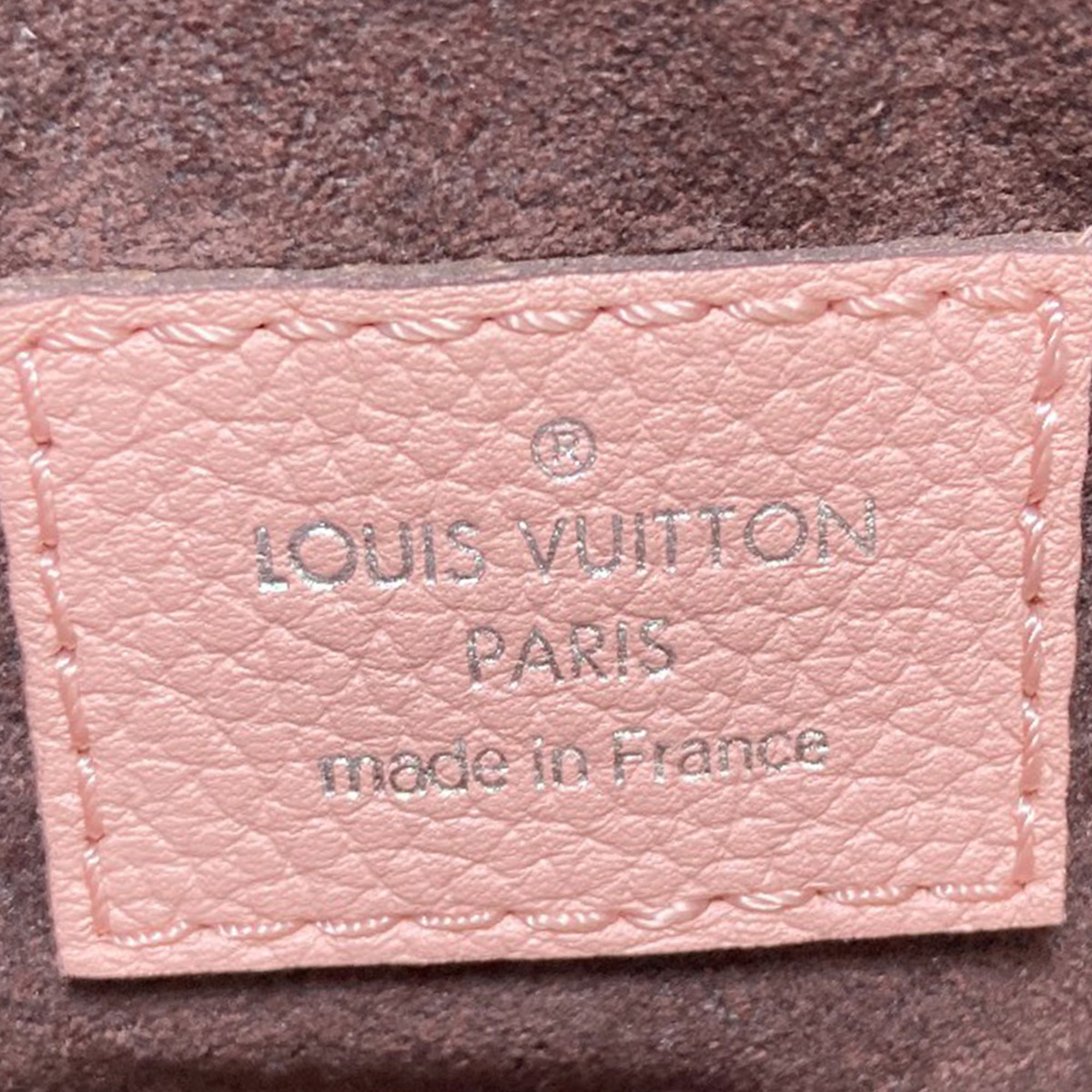 Louis Vuitton Magnolia Mahina Leather Handbag (Pre-Owned)