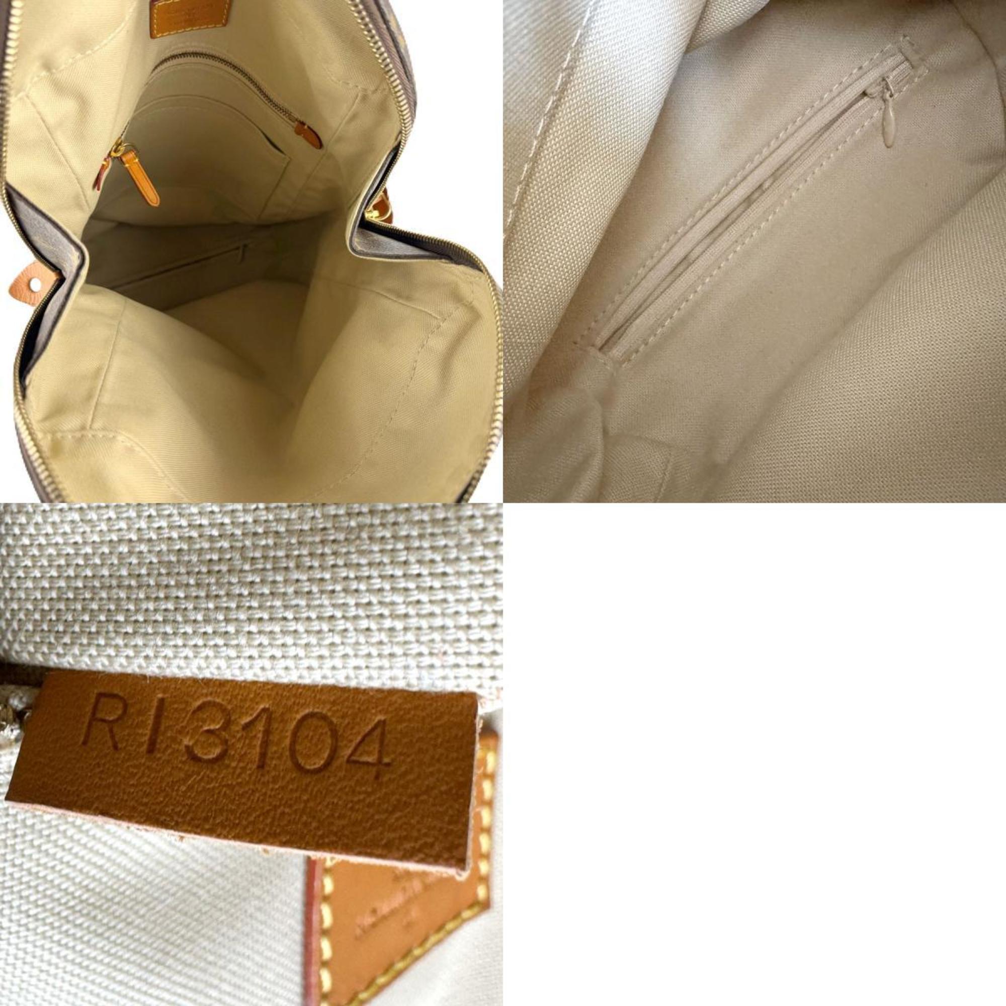 Louis Vuitton Brown Monogram Canvas Shoulder Bag (Pre-Owned)