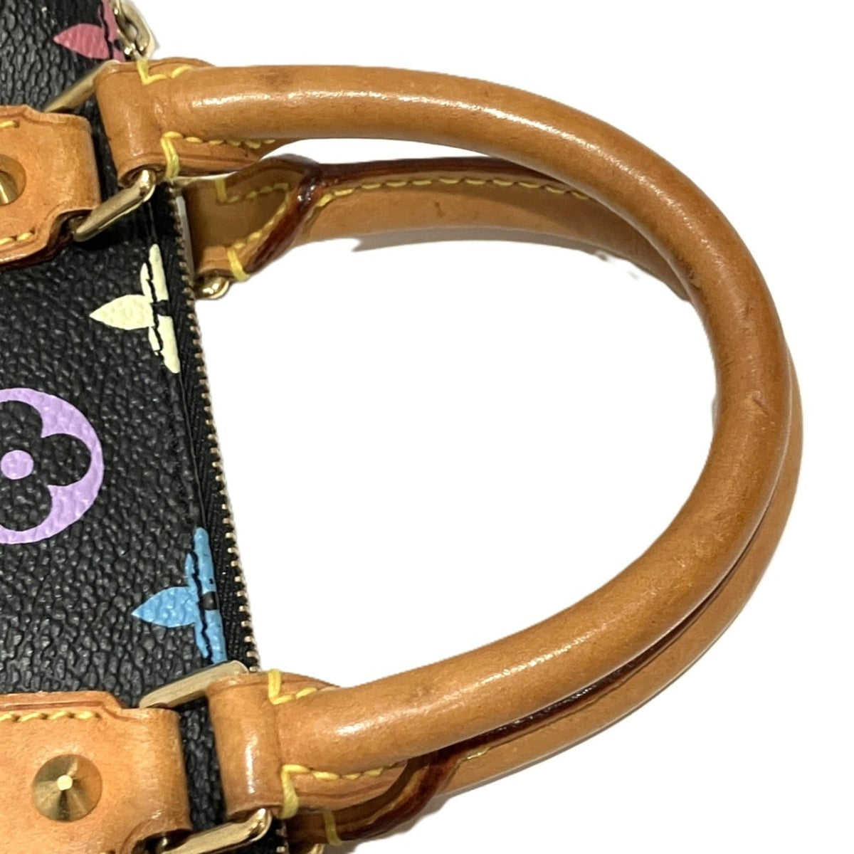 Louis Vuitton Black Monogram Canvas Handbag (Pre-Owned)