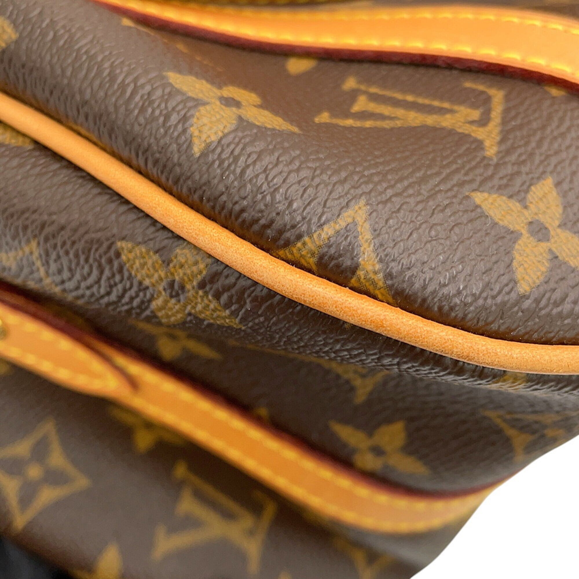 Louis Vuitton Brown Monogram Shoulder Bag (Pre-Owned)