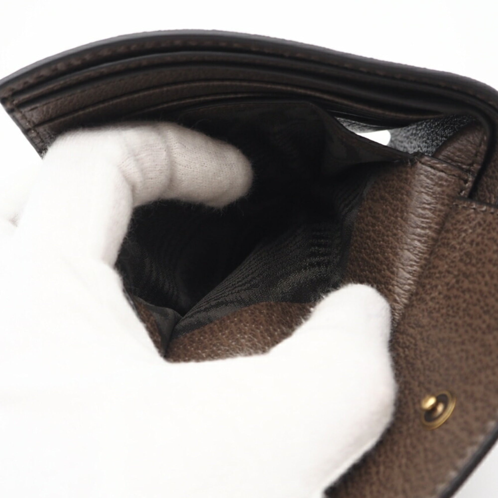 Balenciaga Beige Coated Canvas Leather Wallet (Bi-Fold) (Pre-Owned)