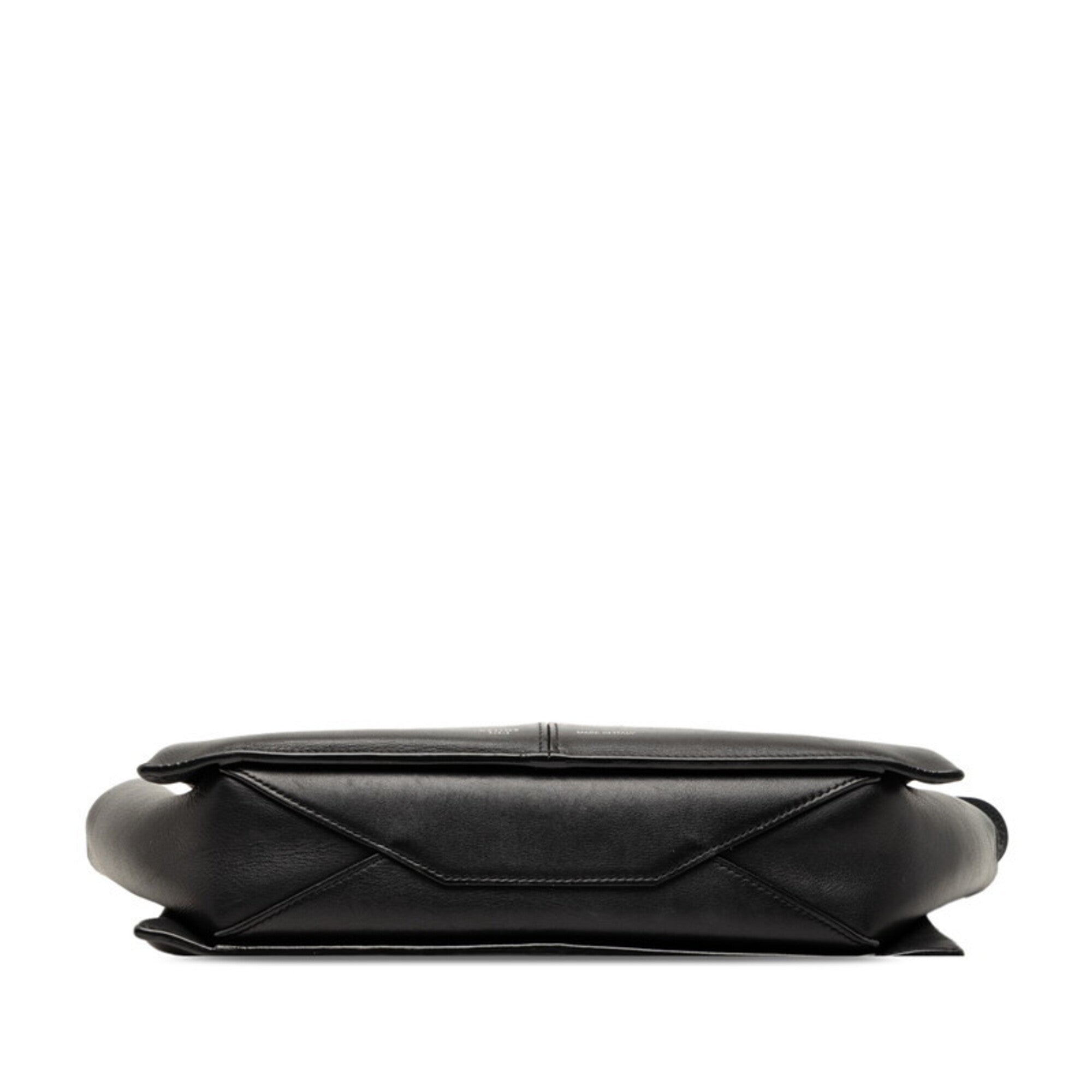 Celine Black Leather Shoulder Bag (Pre-Owned)
