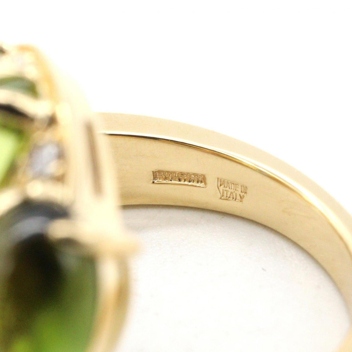 Bvlgari Gold Multi-Color Yellow Gold (18K) Band Ring (Pre-Owned)