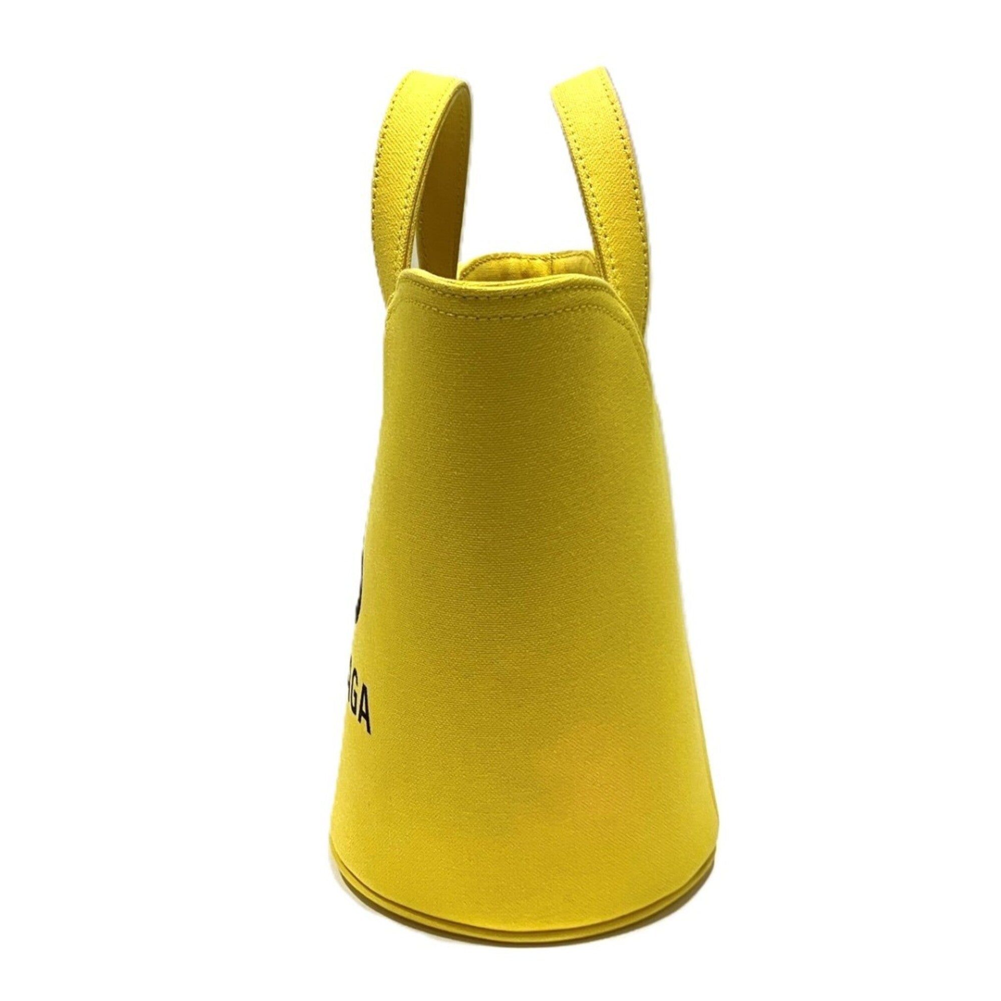Balenciaga Yellow Canvas Tote Bag (Pre-Owned)