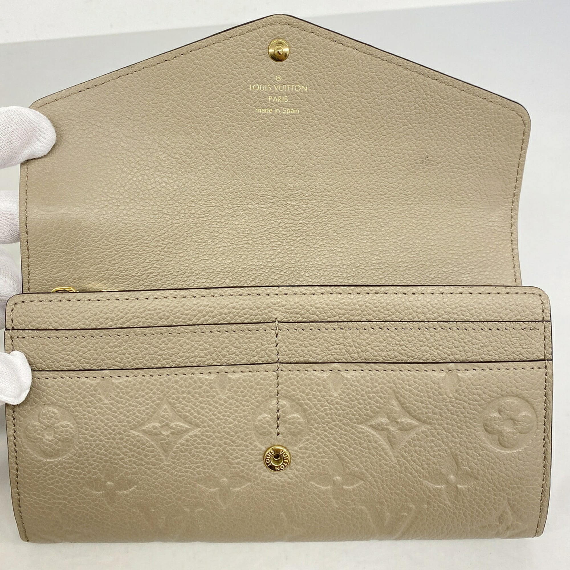 Louis Vuitton Tourterelle Long Wallet (Bi-Fold) (Pre-Owned)