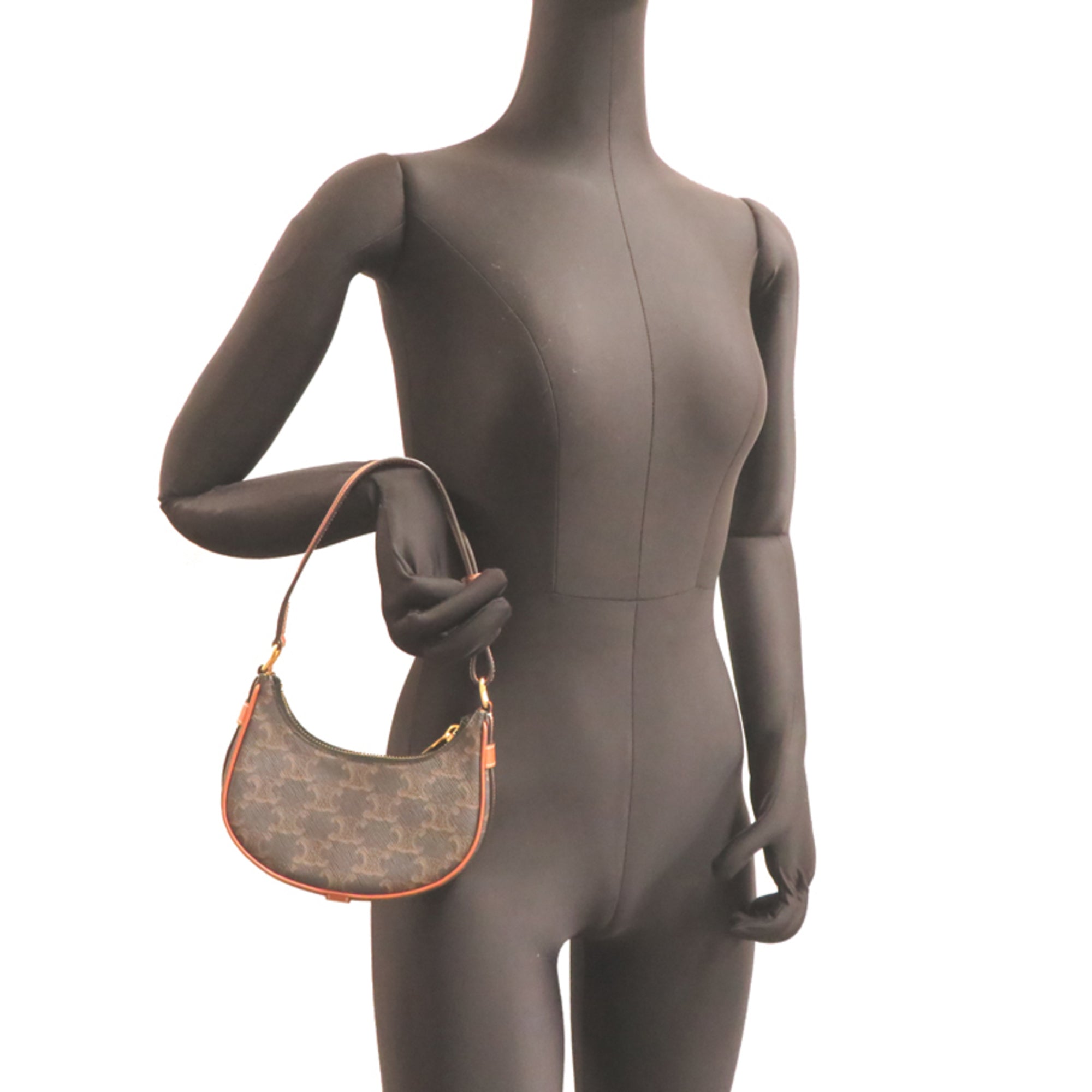 Celine Canvas Leather Handbag (Pre-Owned)