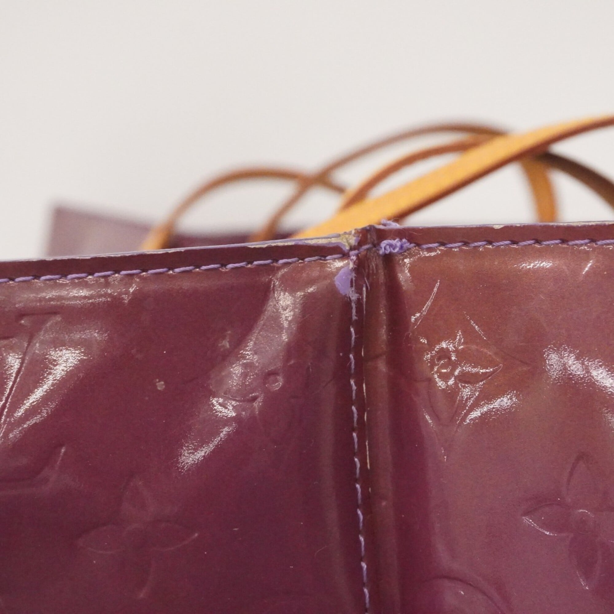 Louis Vuitton Violet Tote Bag (Pre-Owned)