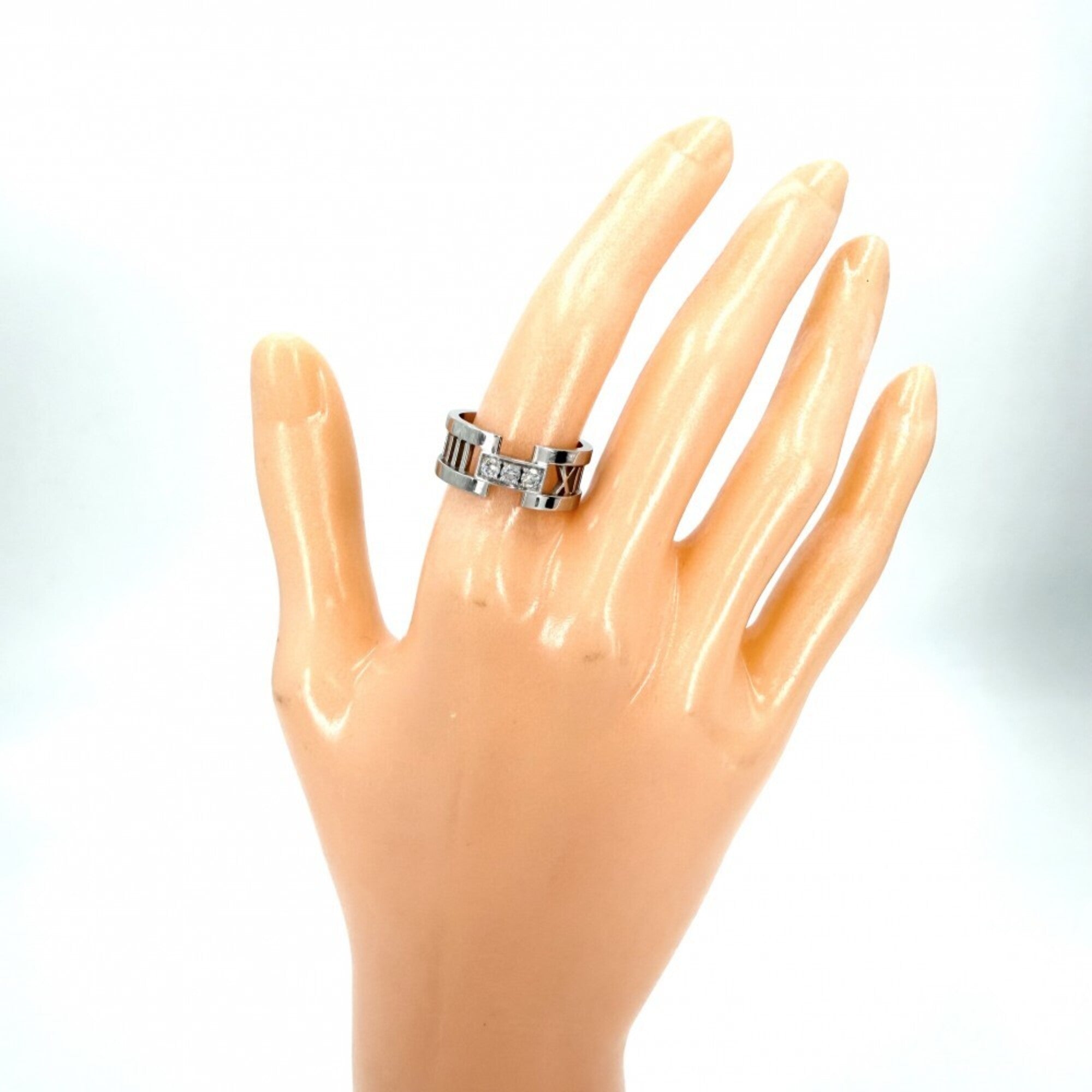 Tiffany White Gold (18K) Band Ring (Pre-Owned)