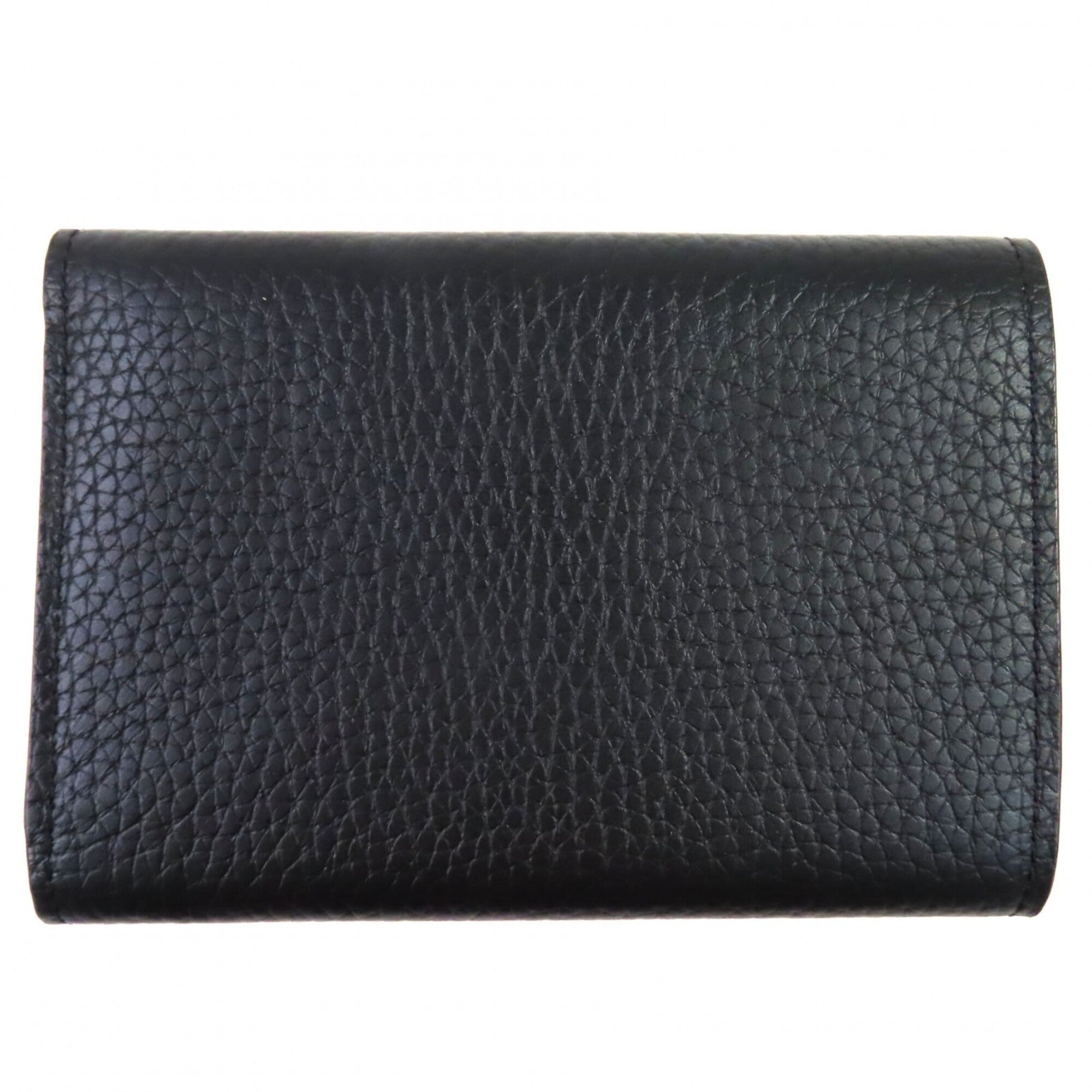 Louis Vuitton Hot Pink Noir Leather Wallet (Bi-Fold) (Pre-Owned)