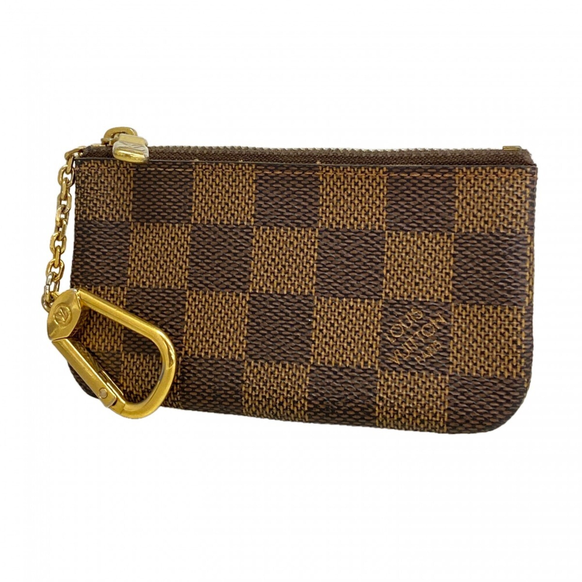Louis Vuitton Ebene Coin Purse/Coin Case (Pre-Owned)