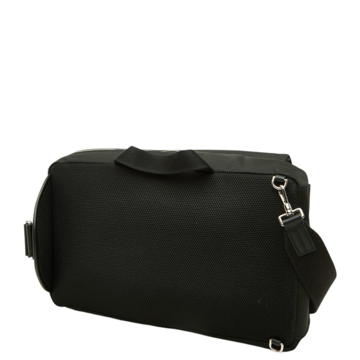 Bally Black Nylon Handbag Sling Bag (Pre-Owned)