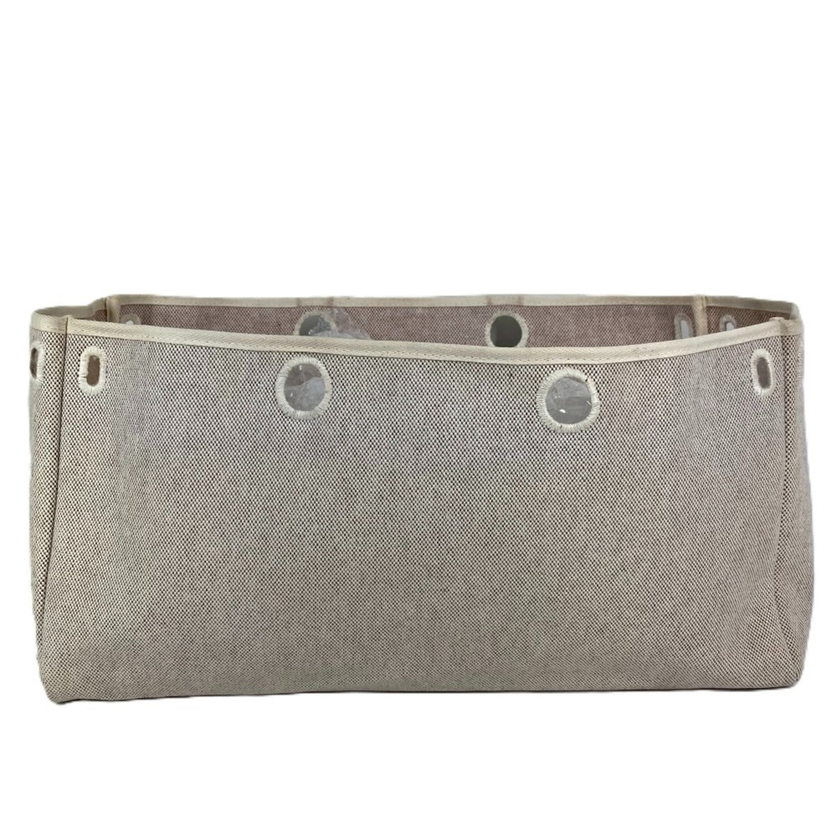 Hermes Beige Toile H Handbag Shoulder Bag (Pre-Owned)