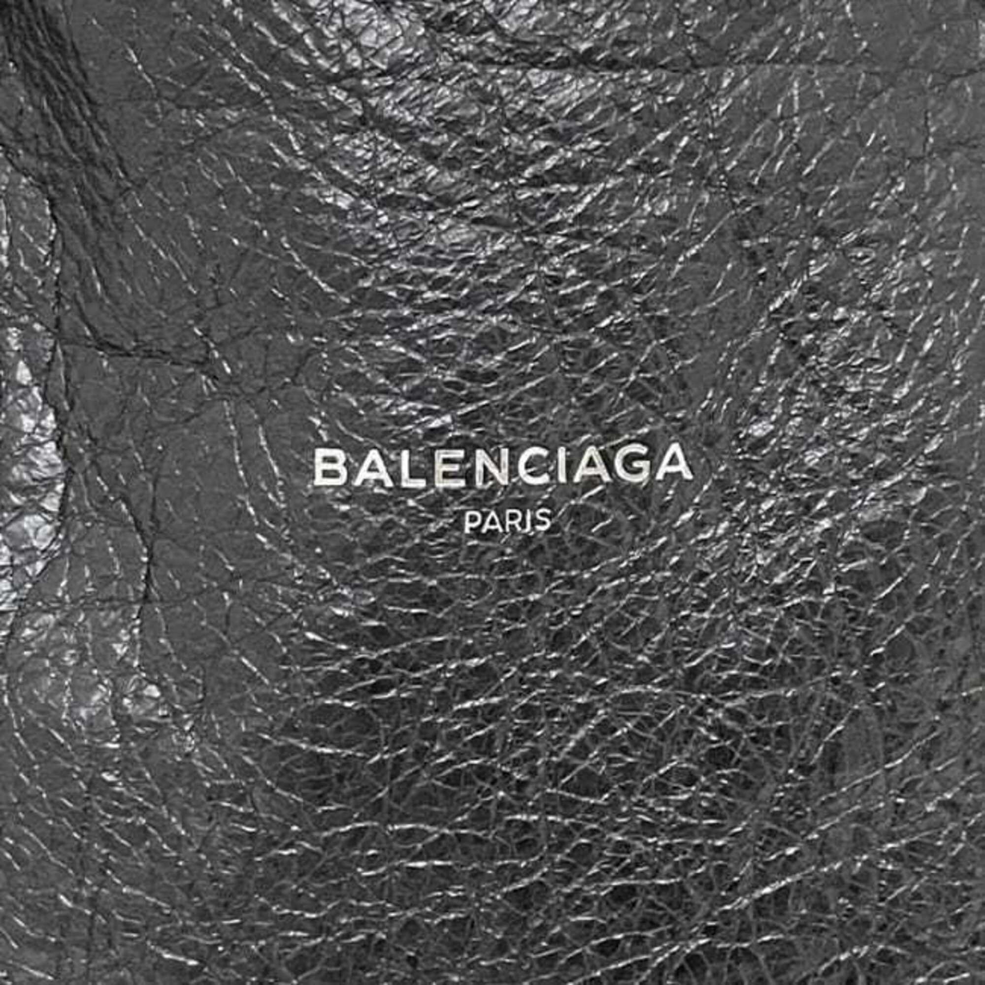 Balenciaga Black Leather Tote Bag (Pre-Owned)