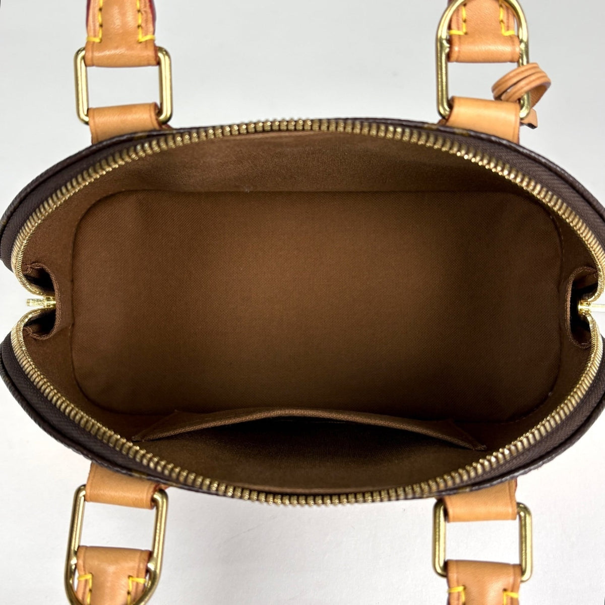 Louis Vuitton Brown Monogram Handbag (Pre-Owned)