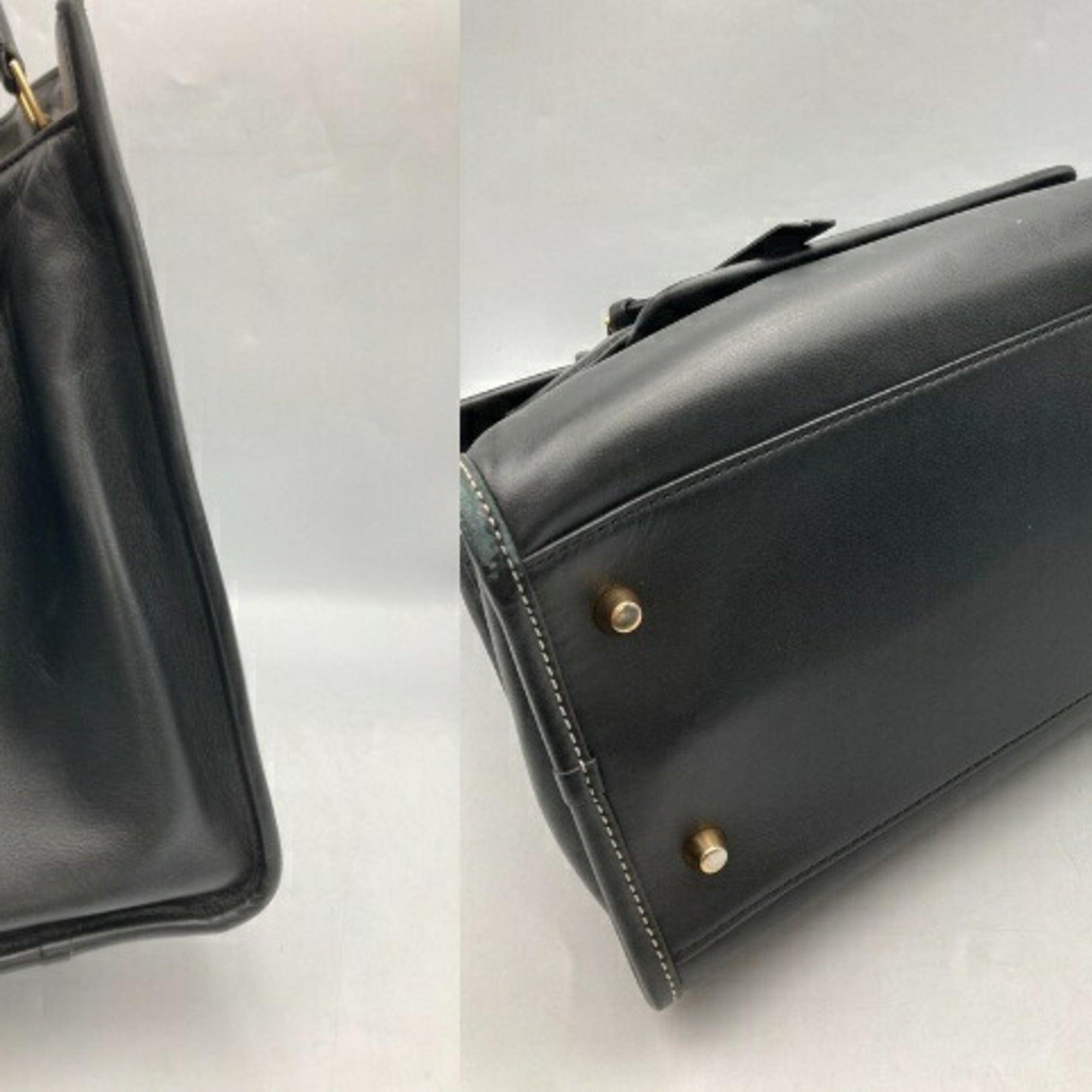 Marc Jacobs Black Leather Shoulder Bag (Pre-Owned)