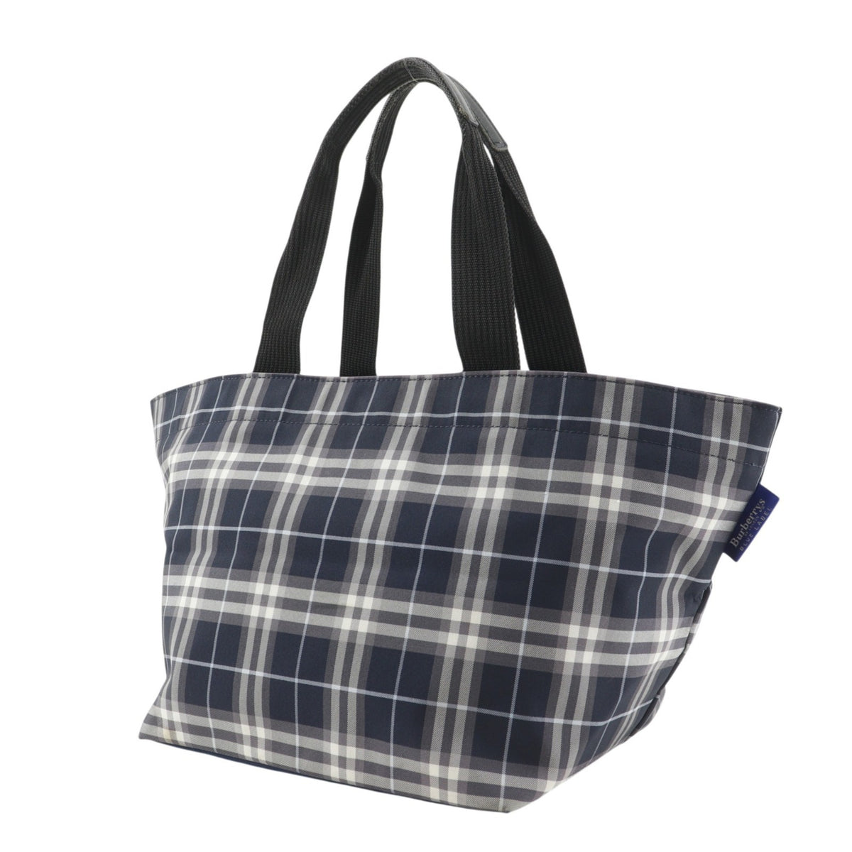 Burberry Blue Label Blue Navy Nylon Tote Bag (Pre-Owned)