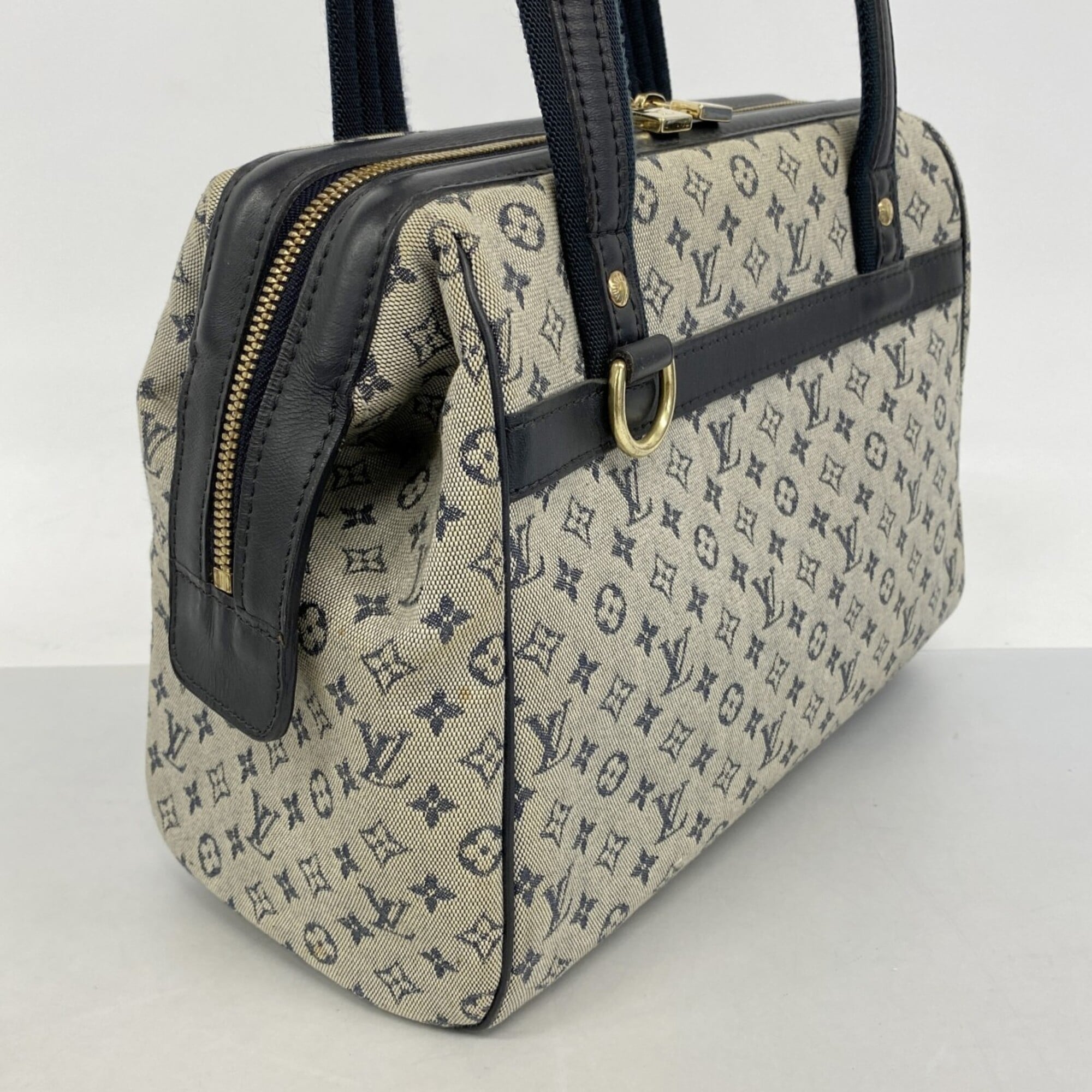 Louis Vuitton Blue Handbag (Pre-Owned)