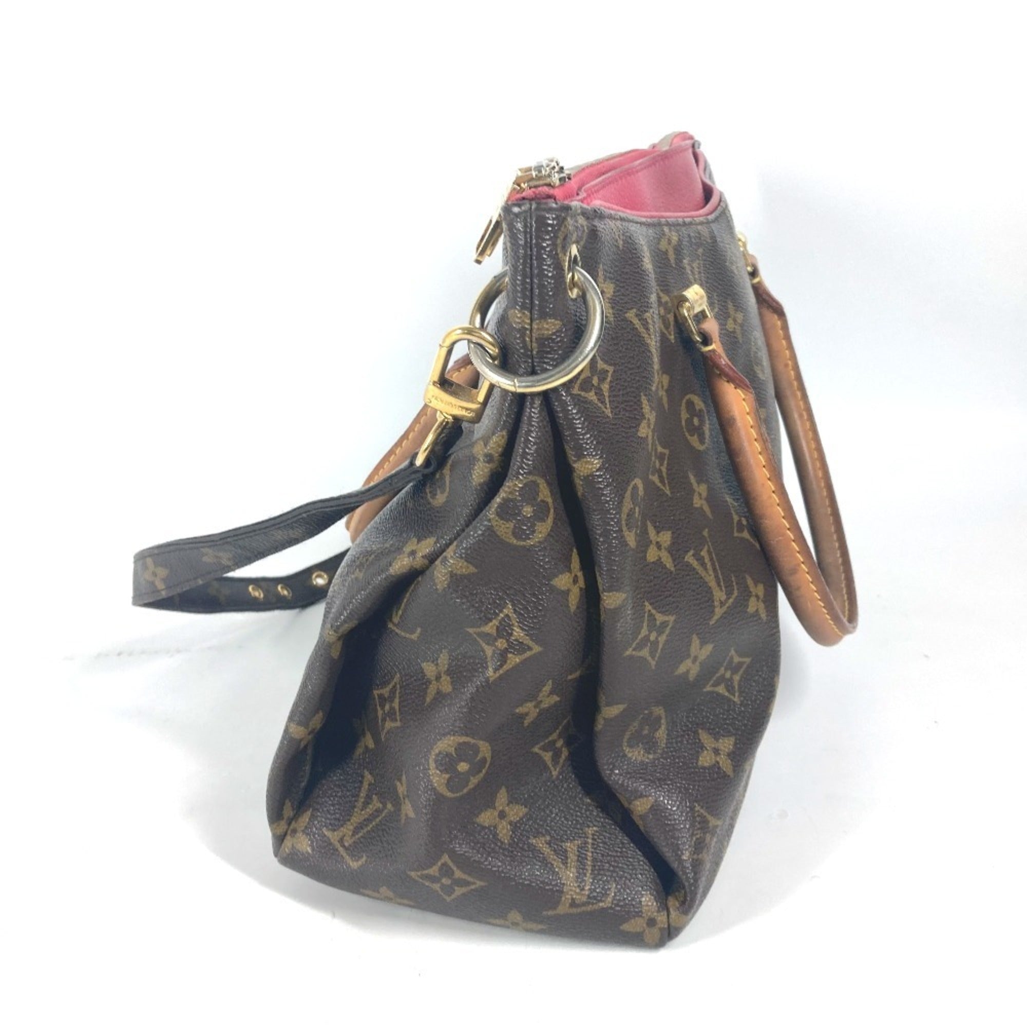 Louis Vuitton Brown Dahlia Monogram Pink Monogram Handbag Shoulder Bag Tote Bag (Pre-Owned)