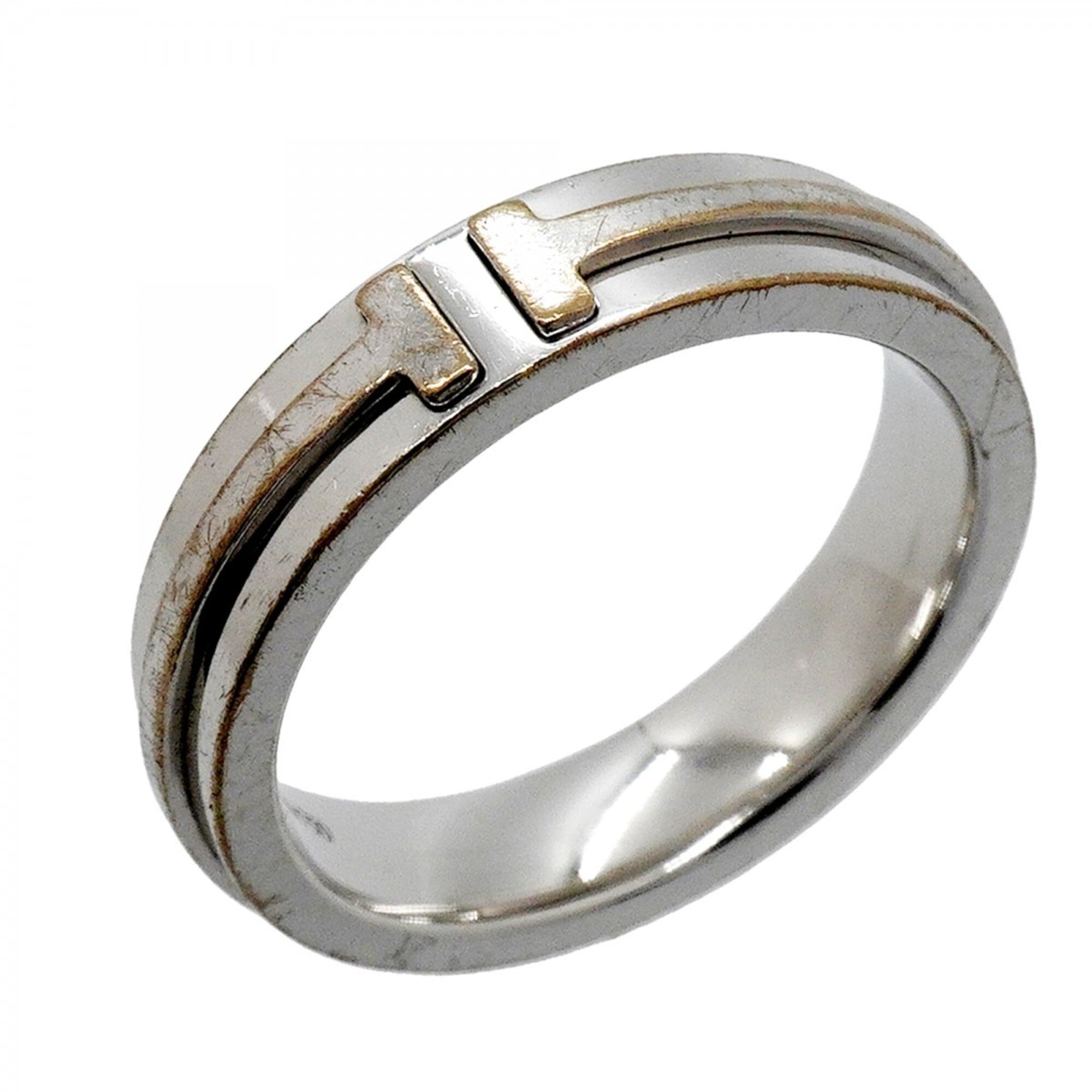 Tiffany White Gold (18K) Band Ring (Pre-Owned)