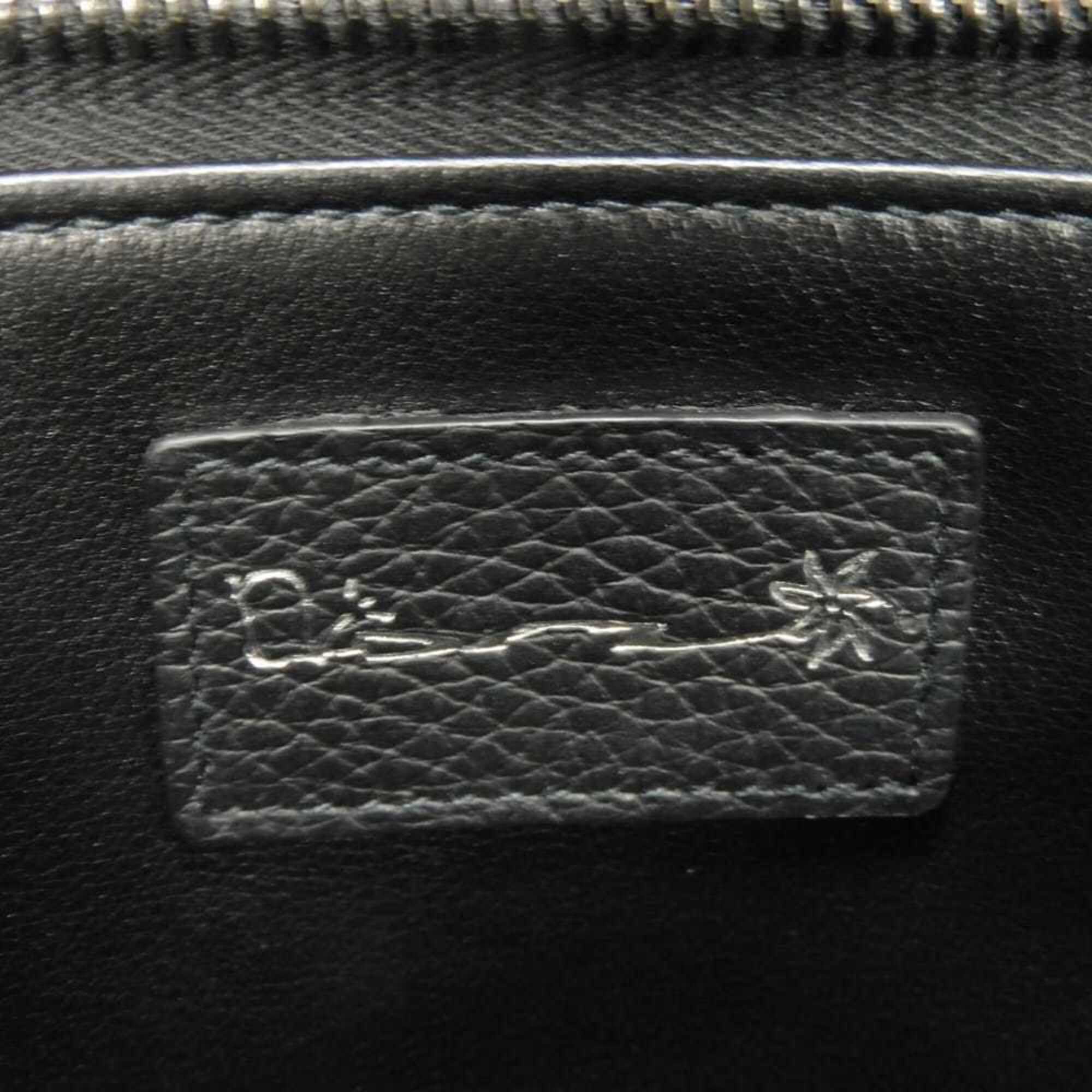 Christian Dior Black Leather Handbag Pouch (Pre-Owned)