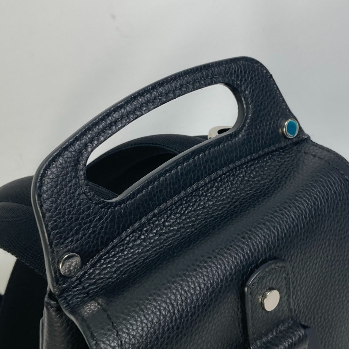 Christian Dior Black Leather Backpack (Pre-Owned)