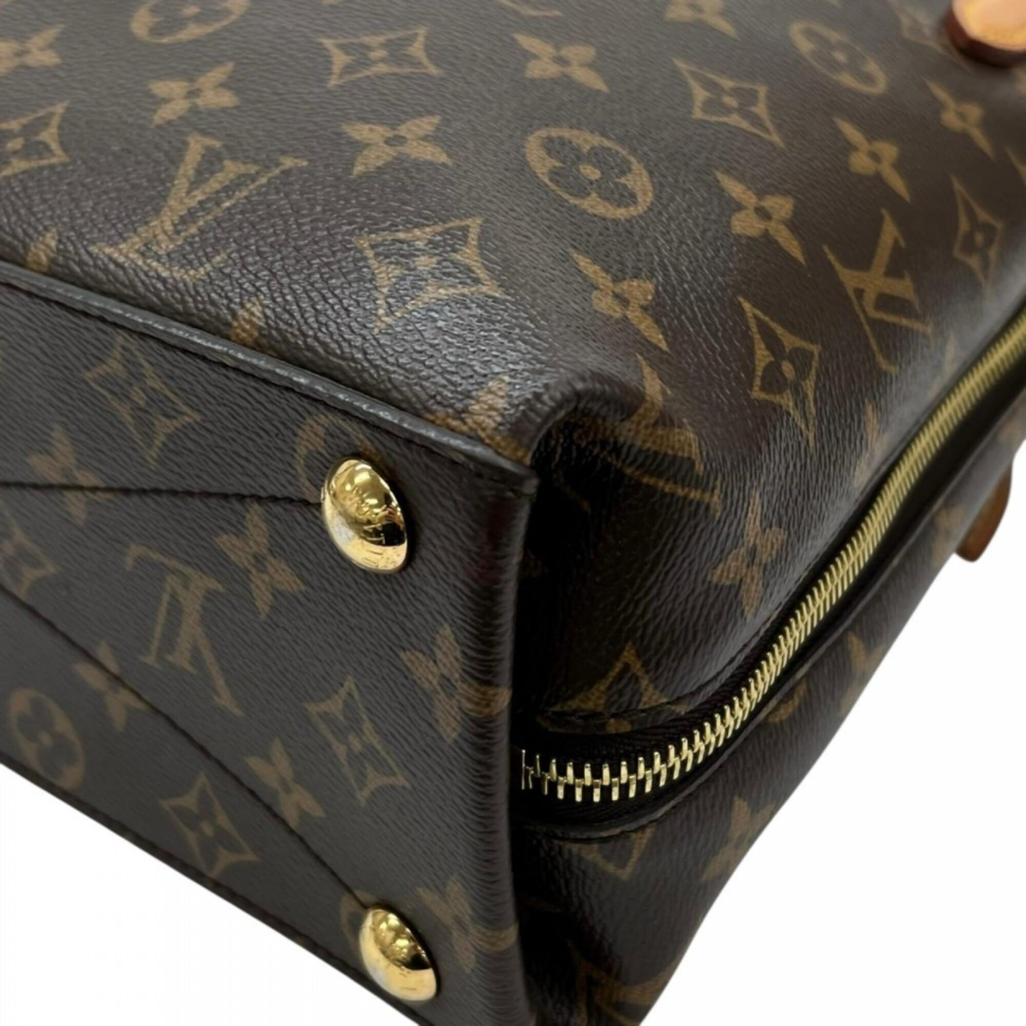 Louis Vuitton Brown Monogram Canvas Tote Bag (Pre-Owned)