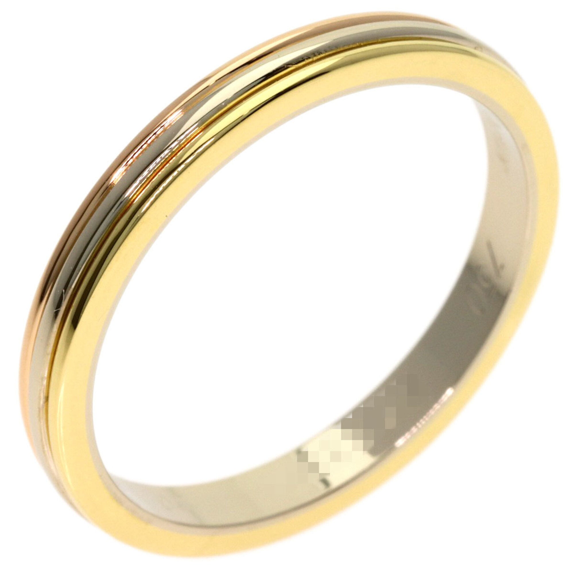 Cartier Yellow Gold (18K) Pink Gold (18K) White Gold (18K) Band Ring (Pre-Owned)