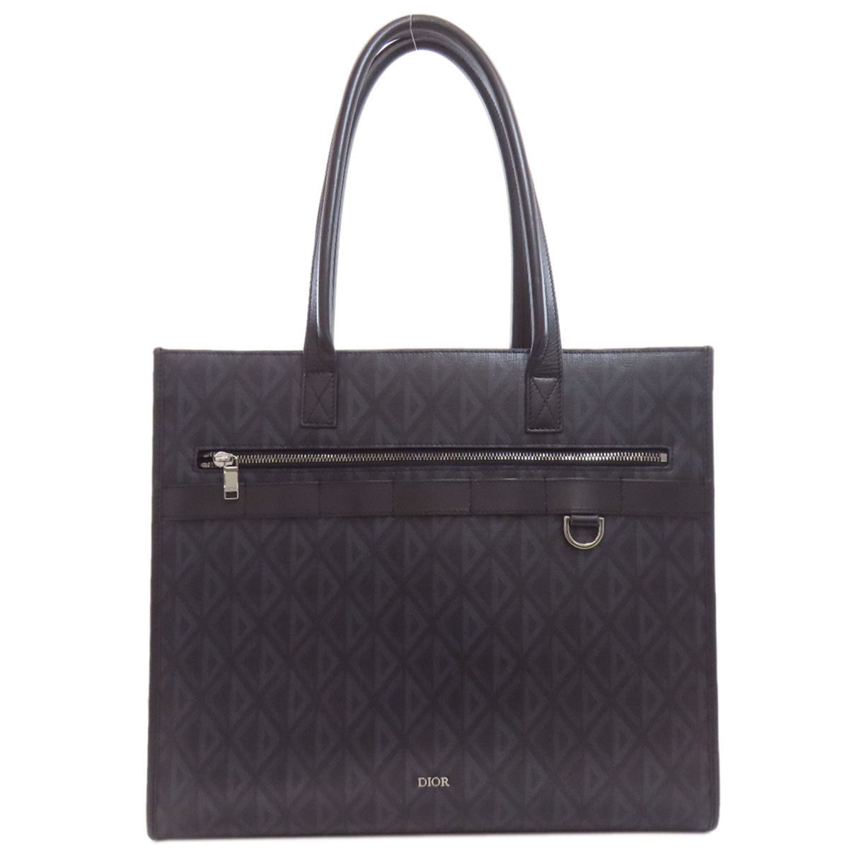 Christian Dior Black Pvc Tote Bag (Pre-Owned)