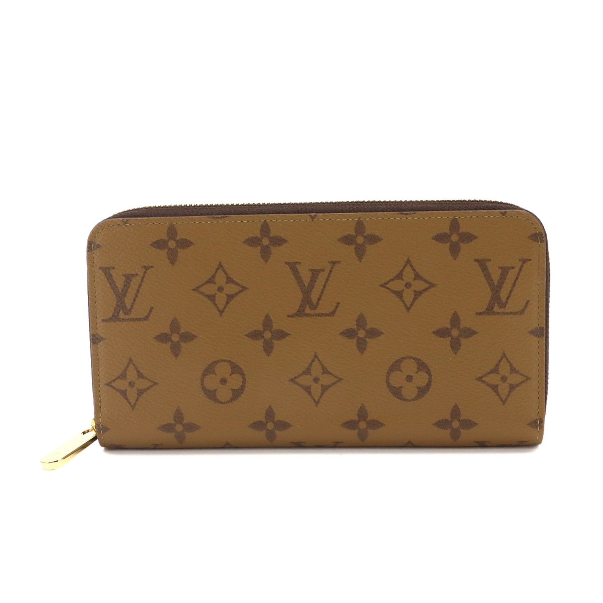 Louis Vuitton Monogram Reverse Monogram Reverse Long Wallet (Bi-Fold) (Pre-Owned)