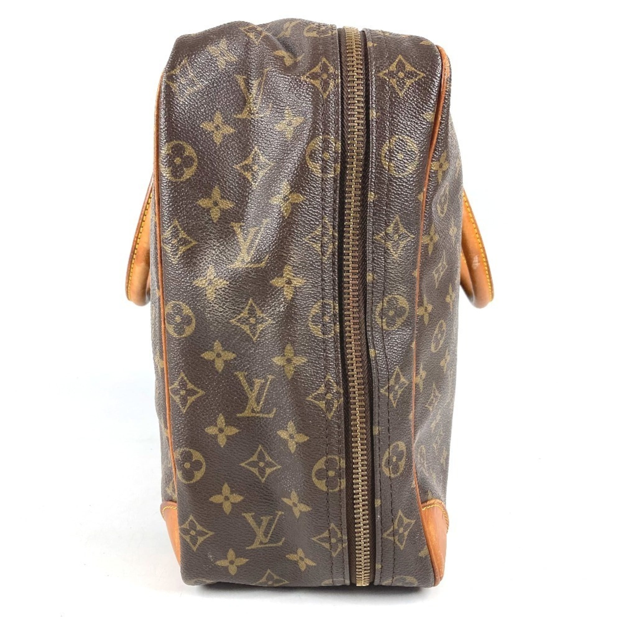 Louis Vuitton Brown Galle Monogram Monogram Boston Bag Shoulder Bag (Pre-Owned)