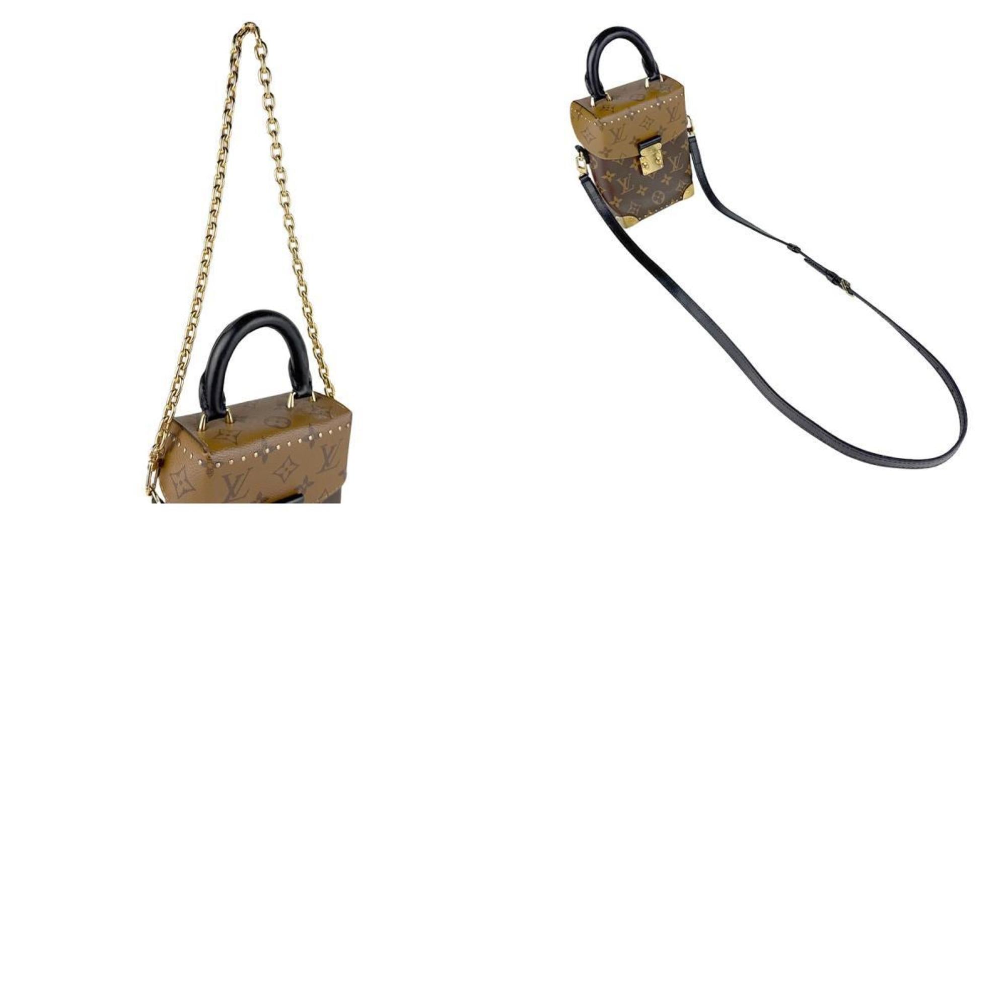 Louis Vuitton Brown Monogram Reverse Shoulder Bag (Pre-Owned)