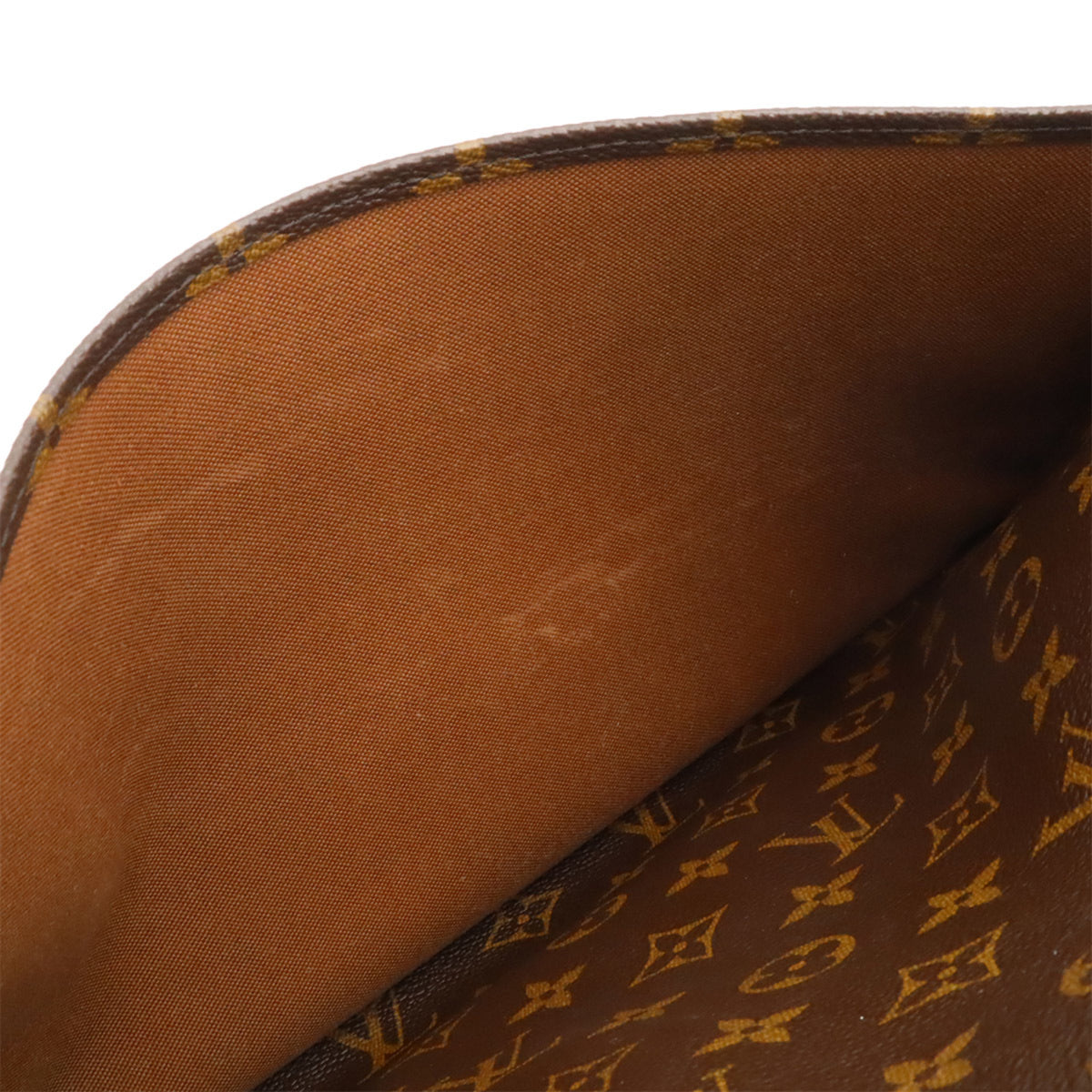 Louis Vuitton Brown Monogram Canvas Messenger Bag Shoulder Bag (Pre-Owned)