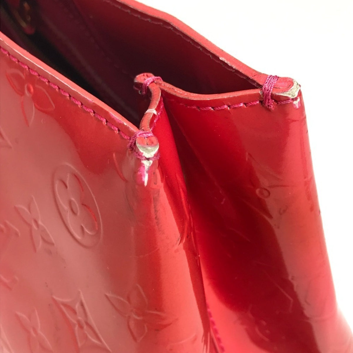 Louis Vuitton Pink Rose Pop Monogram Vernis Canvas Handbag Tote Bag (Pre-Owned)