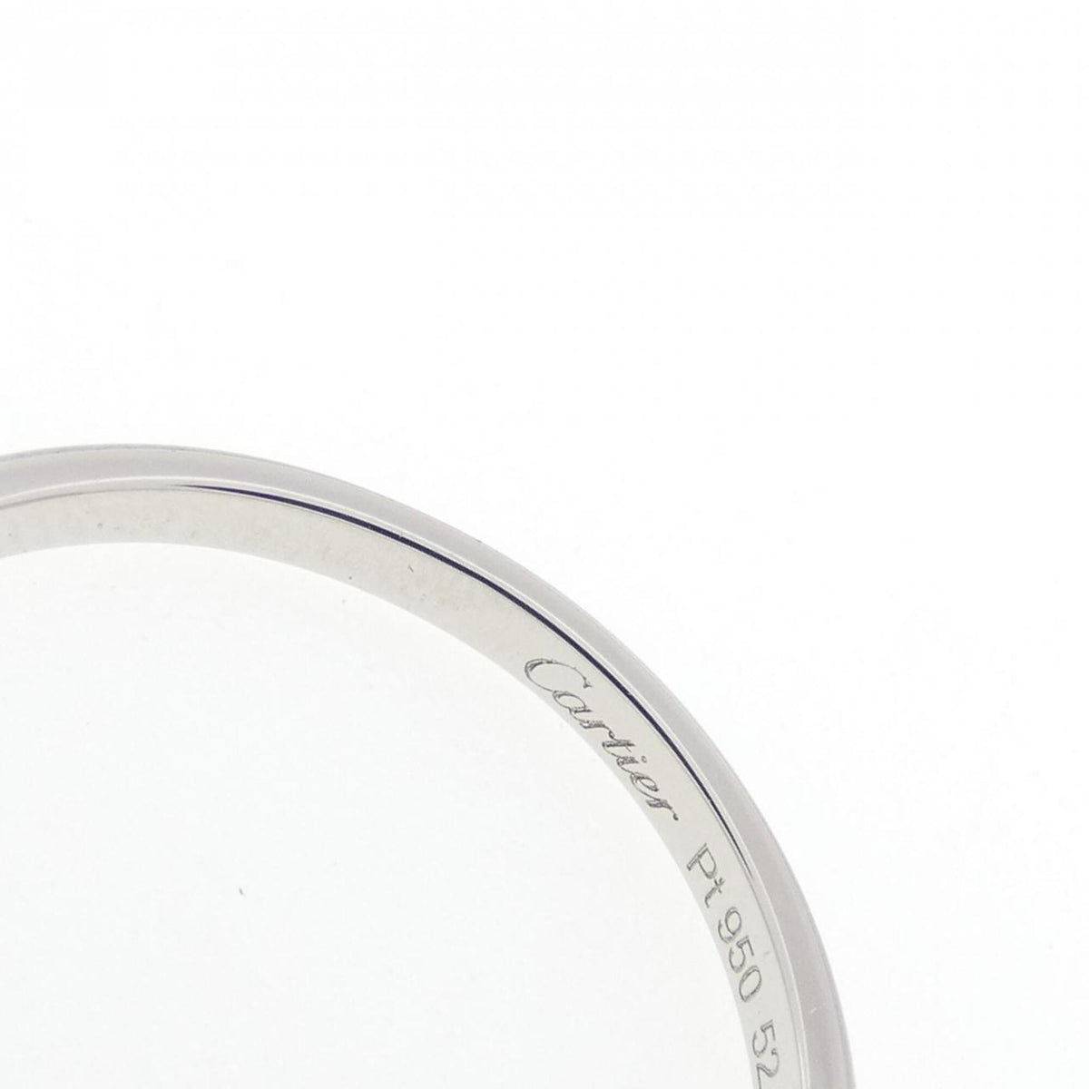 Cartier Platinum 950 Band Ring (Pre-Owned)