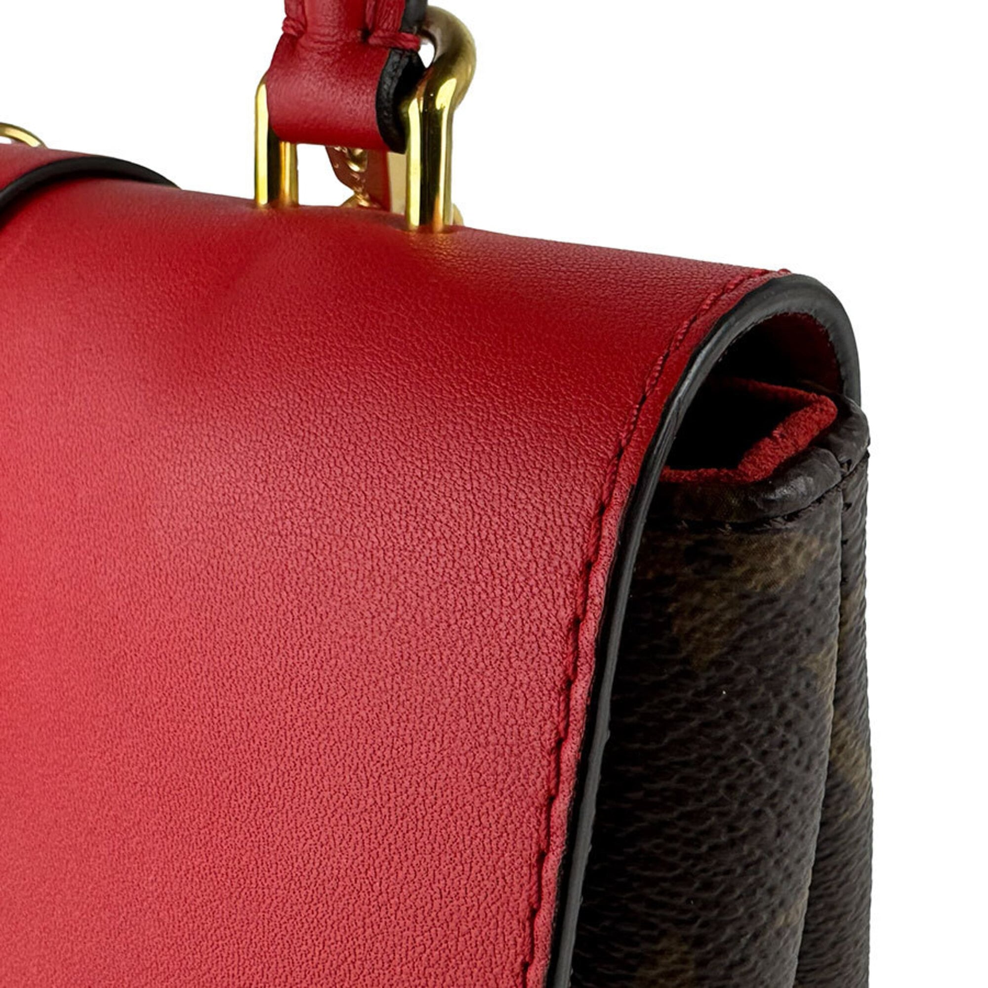 Louis Vuitton Coquelicots Monogram Monogram Handbag Shoulder Bag (Pre-Owned)